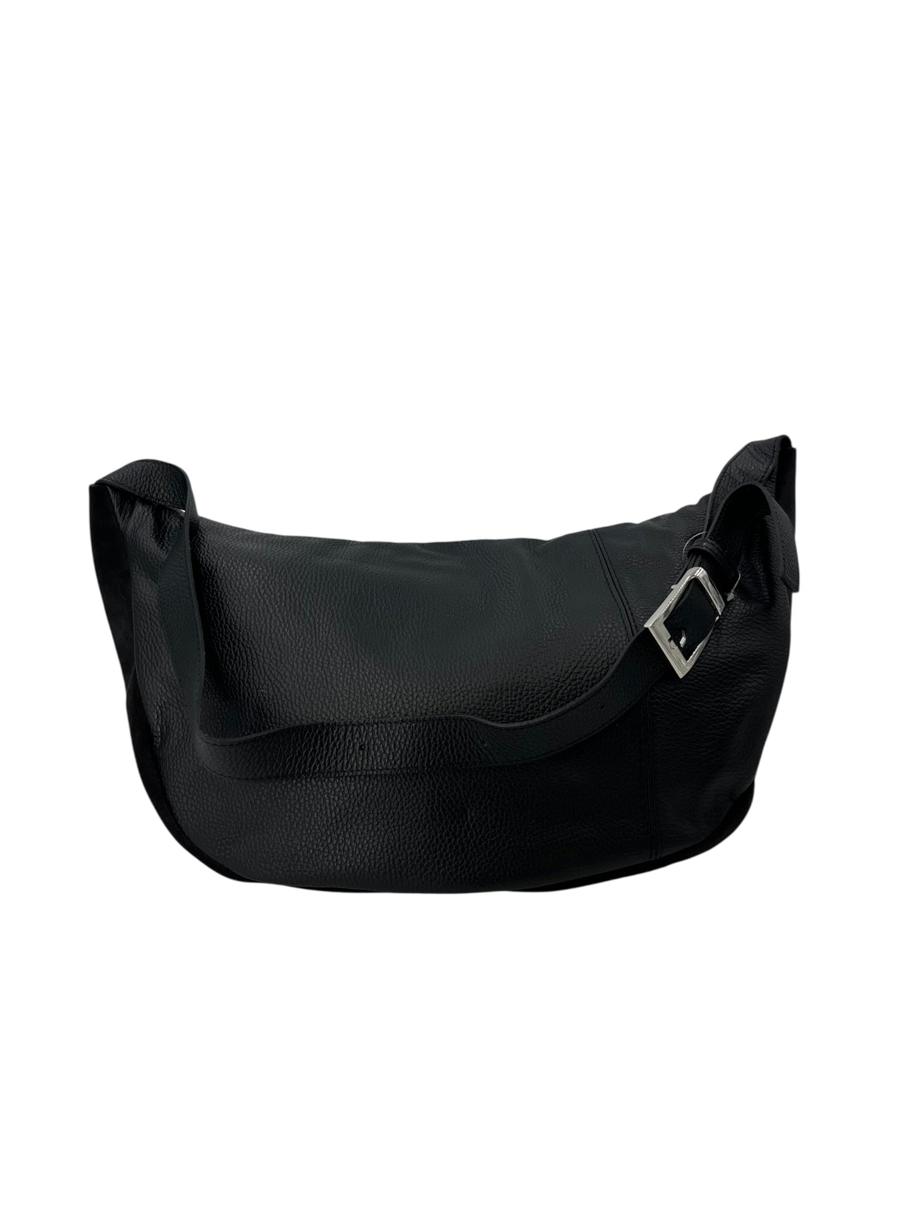 Anais – Women's bum bag in genuine suede with adjustable shoulder strap and proportionate interior