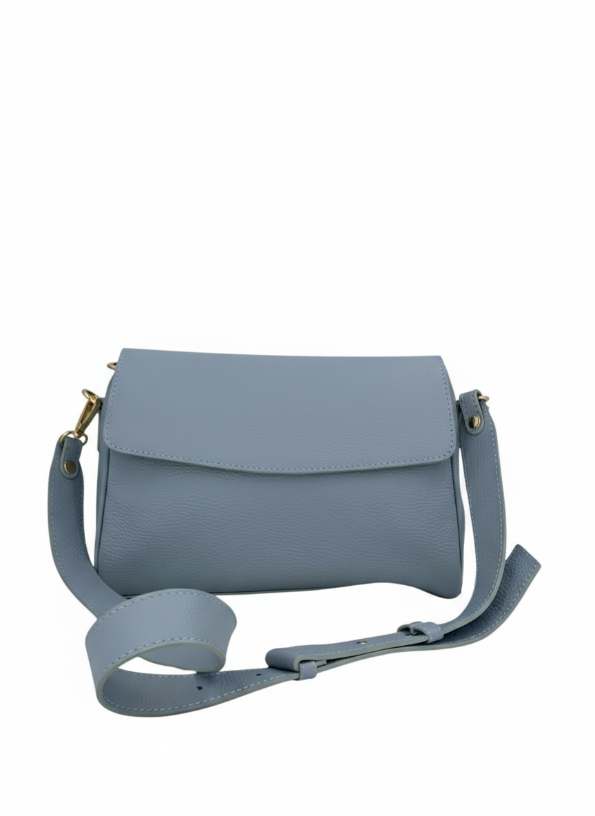 Alicia – Damen Schulter- und Crossbody-Tasche aus 100 % hochwertigem italienischem Echtleder