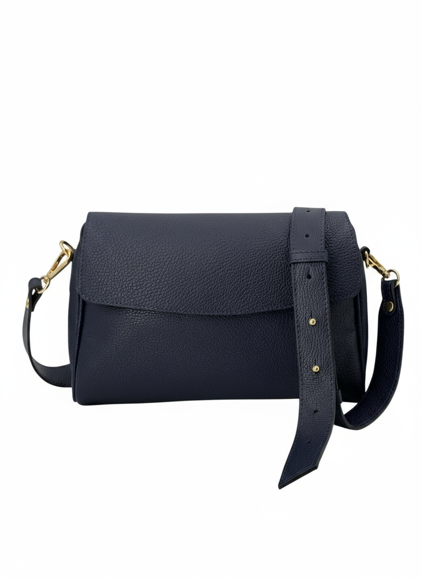 Alicia – Damen Schulter- und Crossbody-Tasche aus 100 % hochwertigem italienischem Echtleder