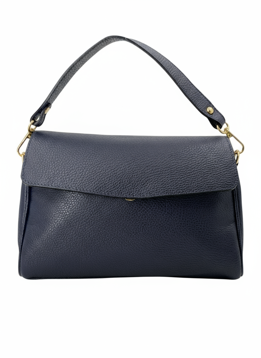 Alicia – Damen Schulter- und Crossbody-Tasche aus 100 % hochwertigem italienischem Echtleder