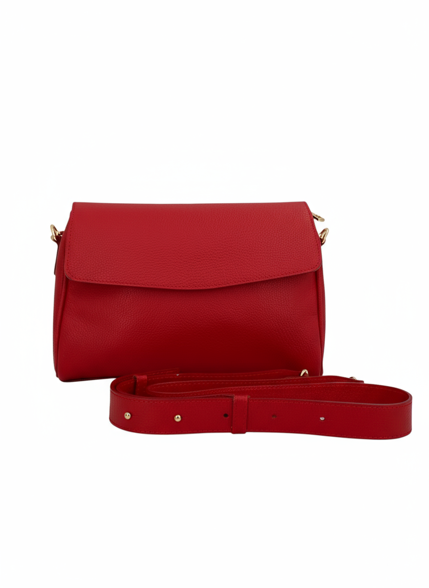 Alicia – Damen Schulter- und Crossbody-Tasche aus 100 % hochwertigem italienischem Echtleder