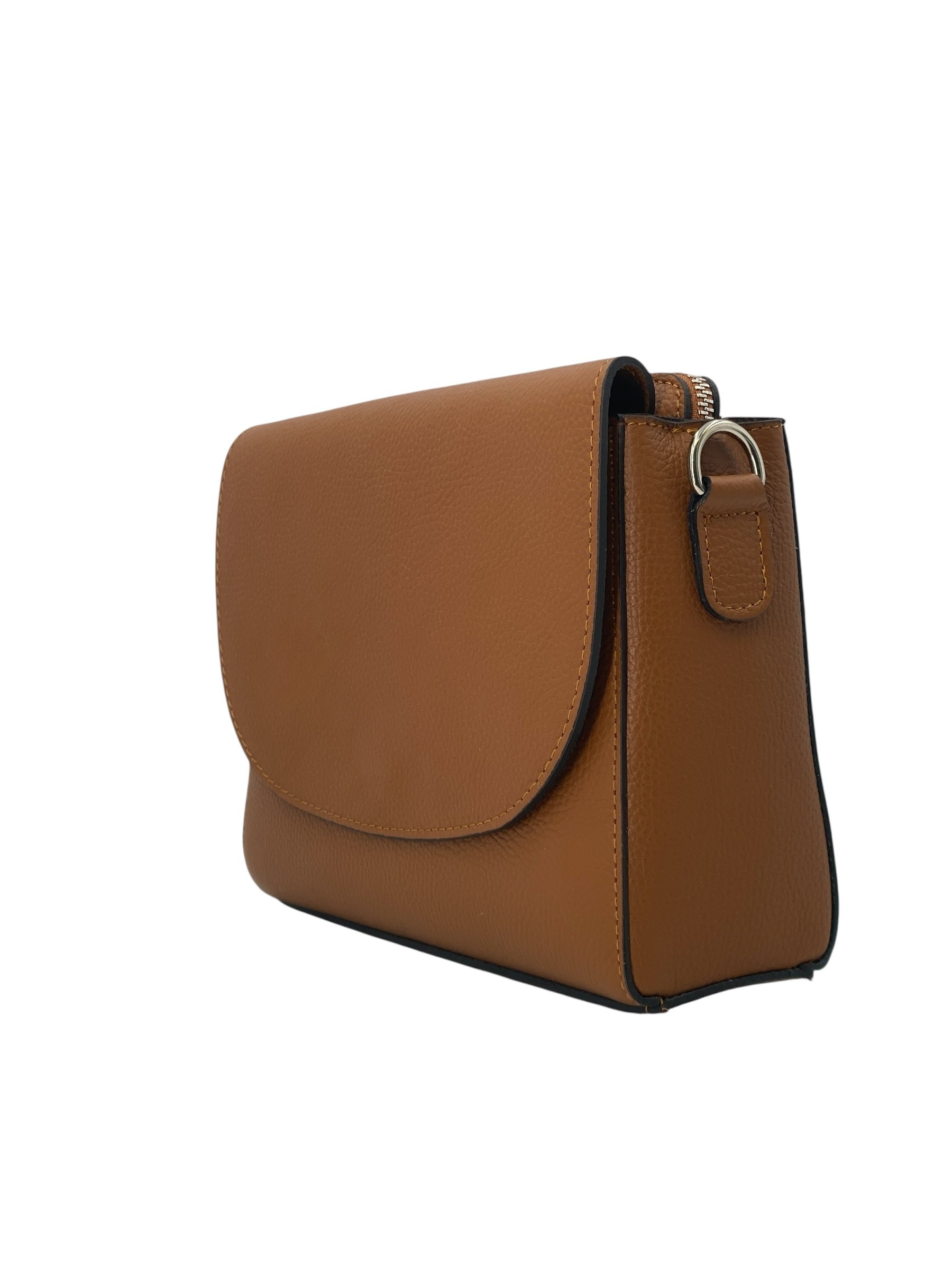 Apolline – Women's shoulder bag in genuine Italian leather with 3 compartments