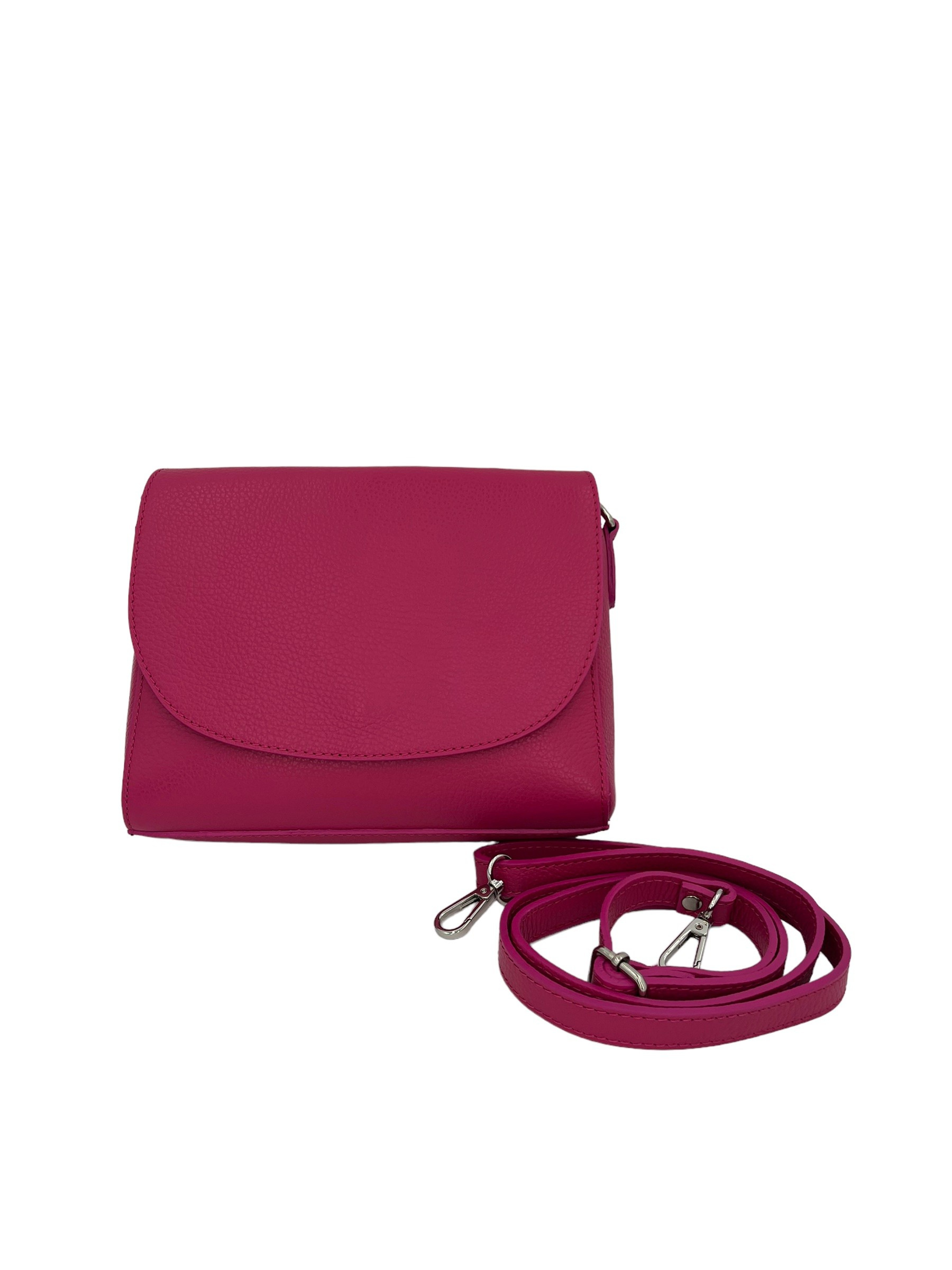 Apolline – Women's shoulder bag in genuine Italian leather with 3 compartments