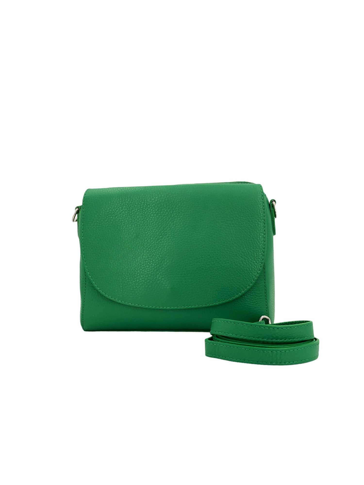 Apolline – Women's shoulder bag in genuine Italian leather with 3 compartments