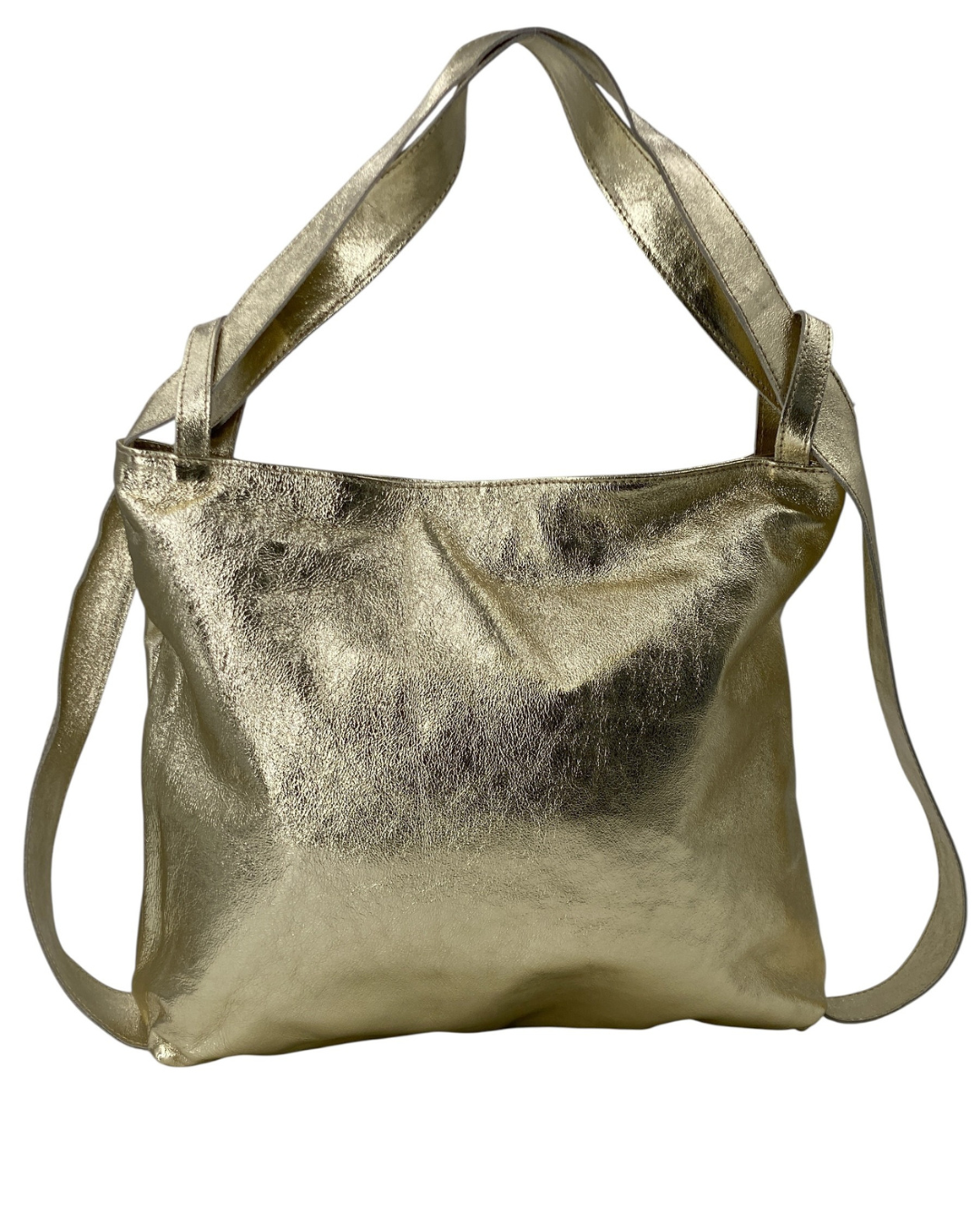 Astrelle Grande – Wandelbarer Damenrucksack aus echtem italienischen Leder