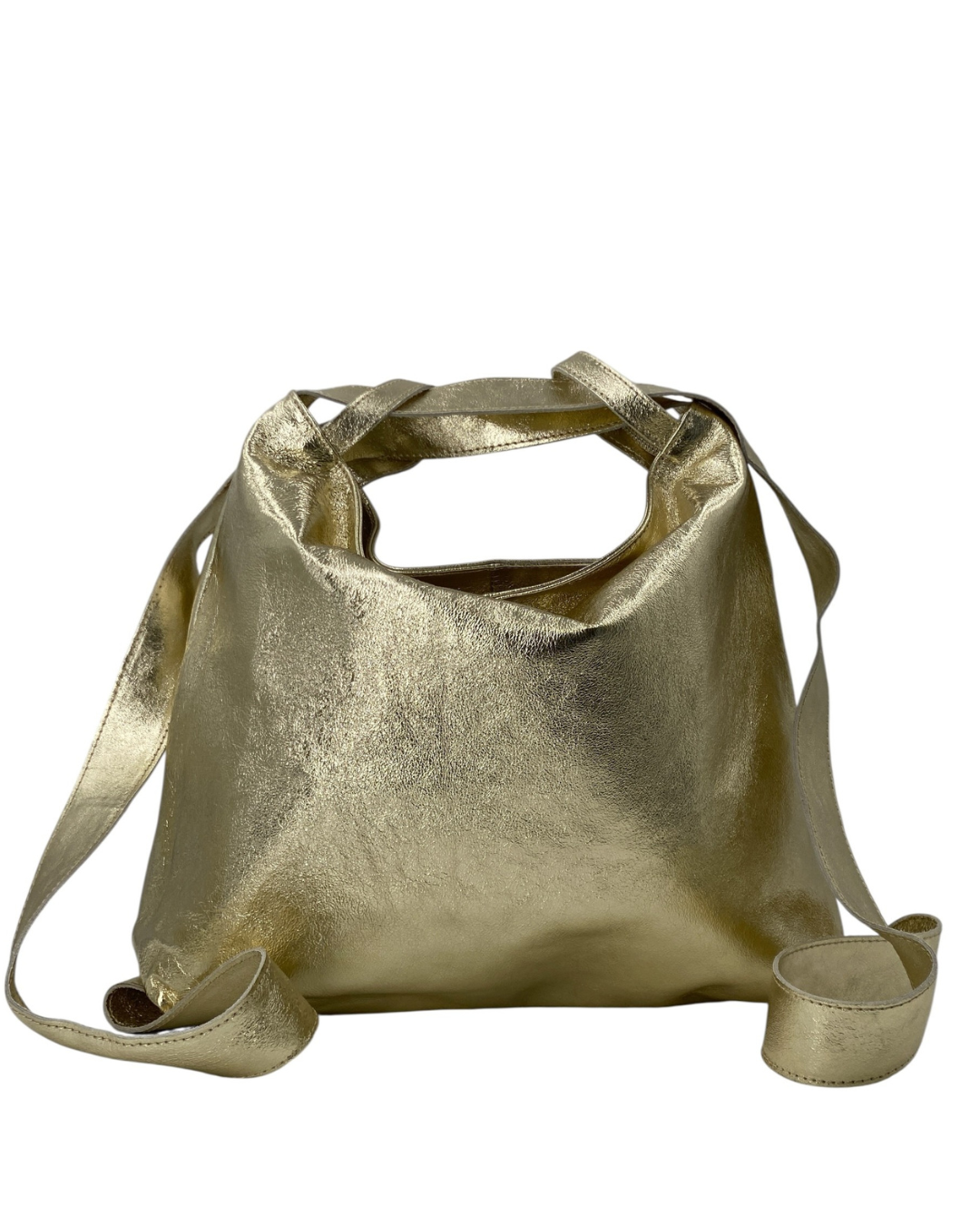 Astrelle Grande – Wandelbarer Damenrucksack aus echtem italienischen Leder