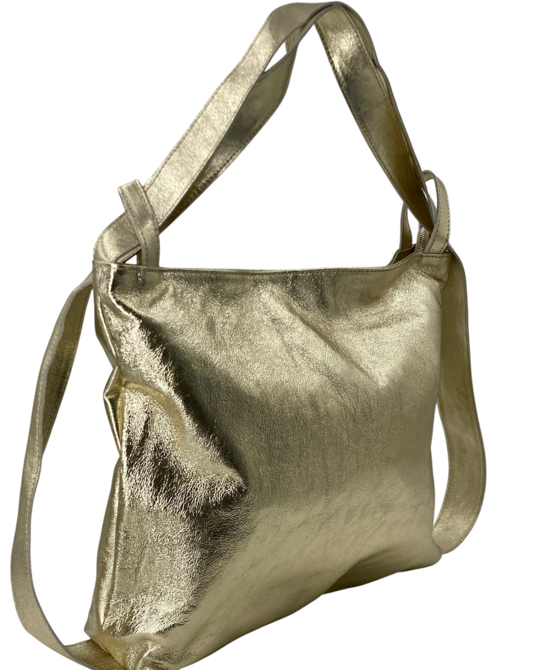 Astrelle Grande – Wandelbarer Damenrucksack aus echtem italienischen Leder
