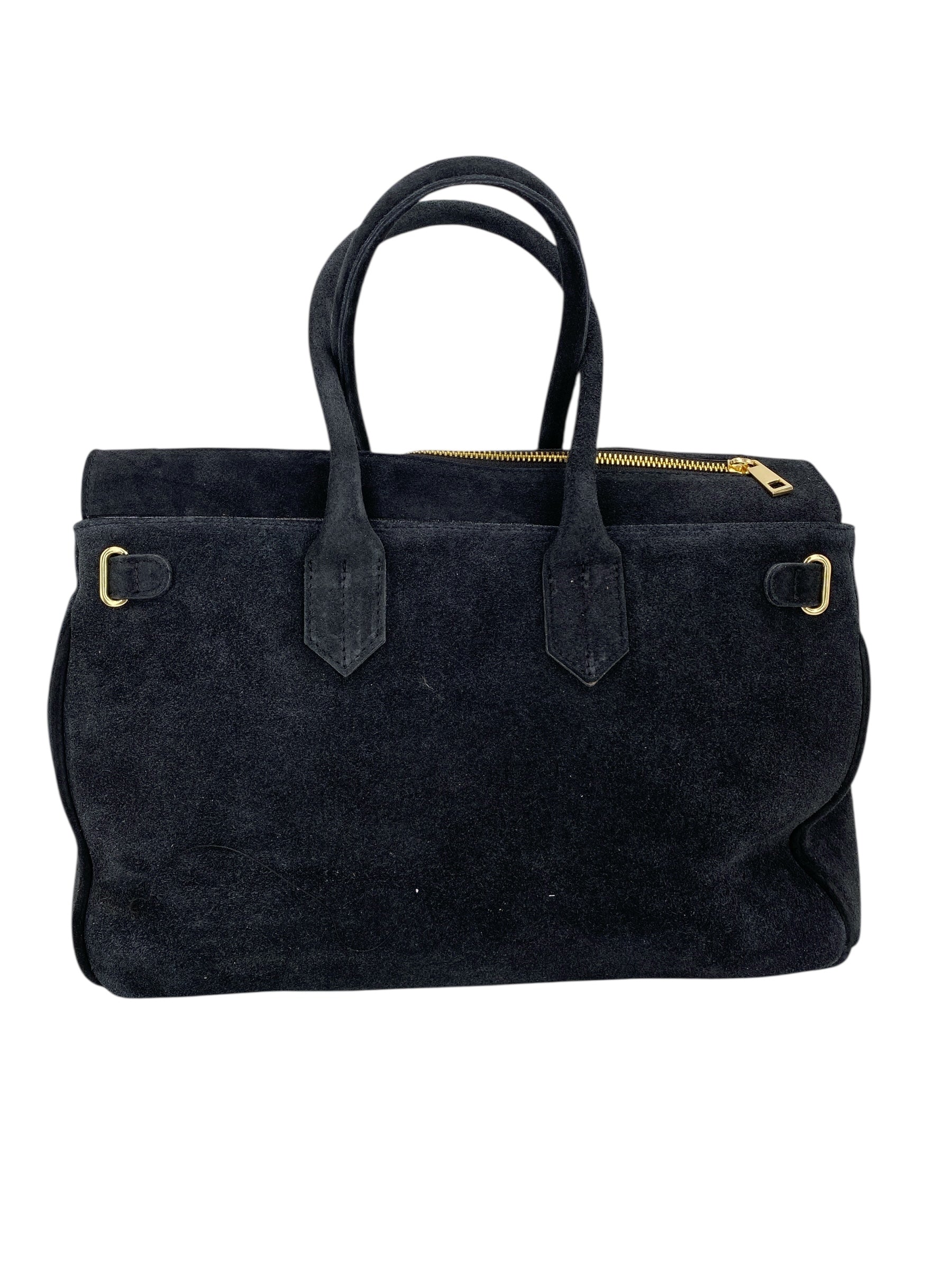 Juliette – Damenhandtasche und Umhängetasche aus echtem italienischen Leder mit doppelt verstärkten Griffen und gefüttertem Innenraum