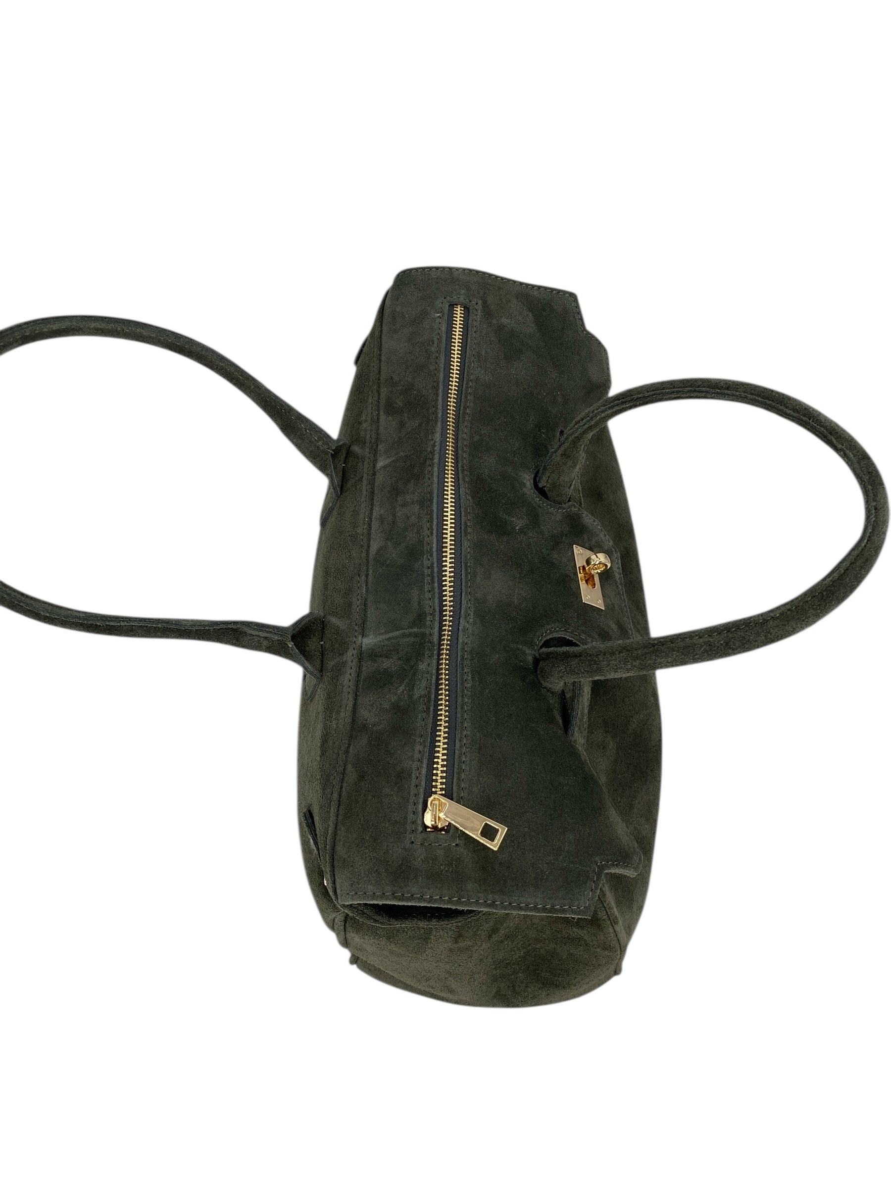 Juliette – Damenhandtasche und Umhängetasche aus echtem italienischen Leder mit doppelt verstärkten Griffen und gefüttertem Innenraum