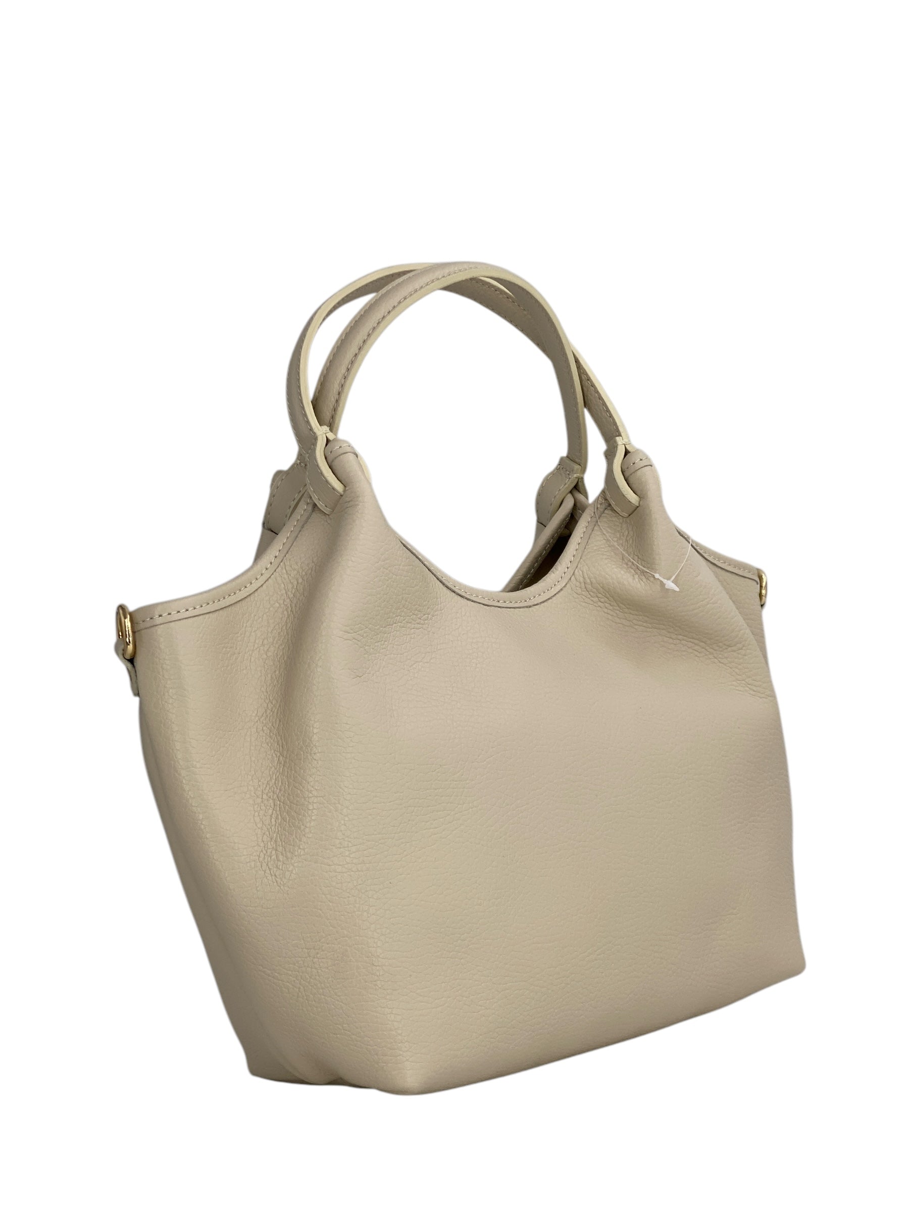 Charlotte – Women's handbag and shoulder bag in genuine Italian leather with technical fabric lining