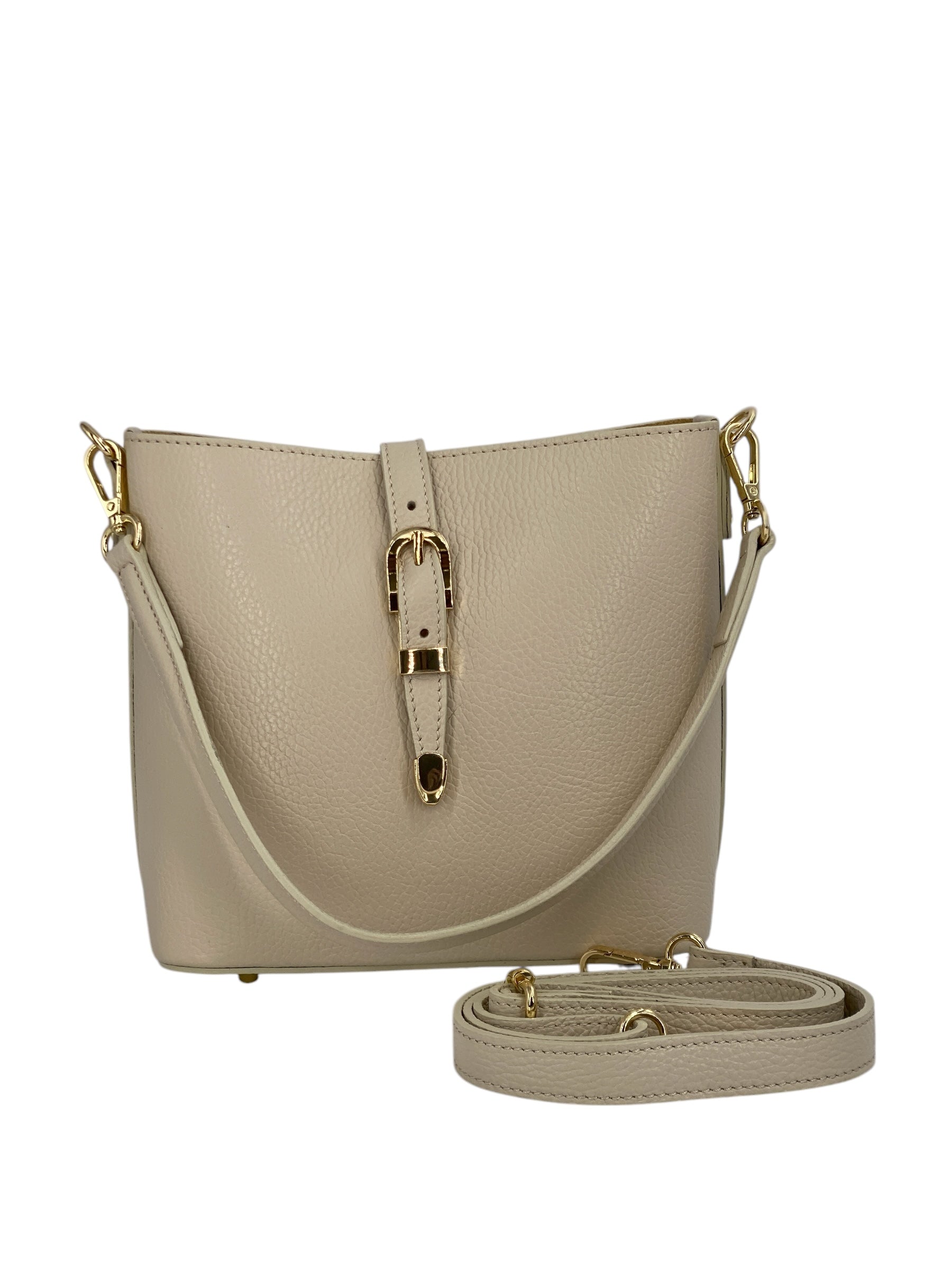 Chloe – Women's handbag and shoulder bag in genuine Italian leather with a solid and flexible structure