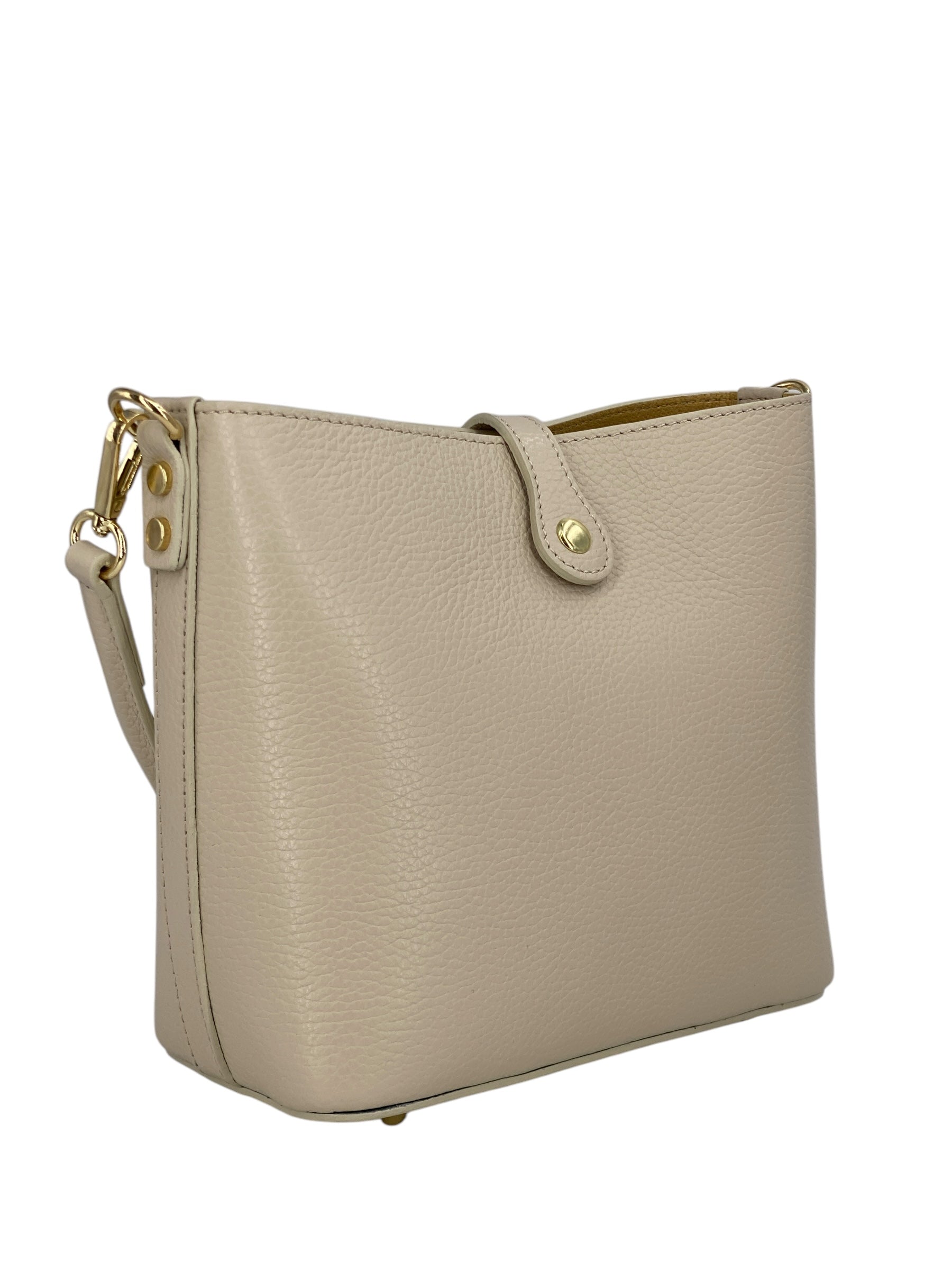 Chloe – Women's handbag and shoulder bag in genuine Italian leather with a solid and flexible structure