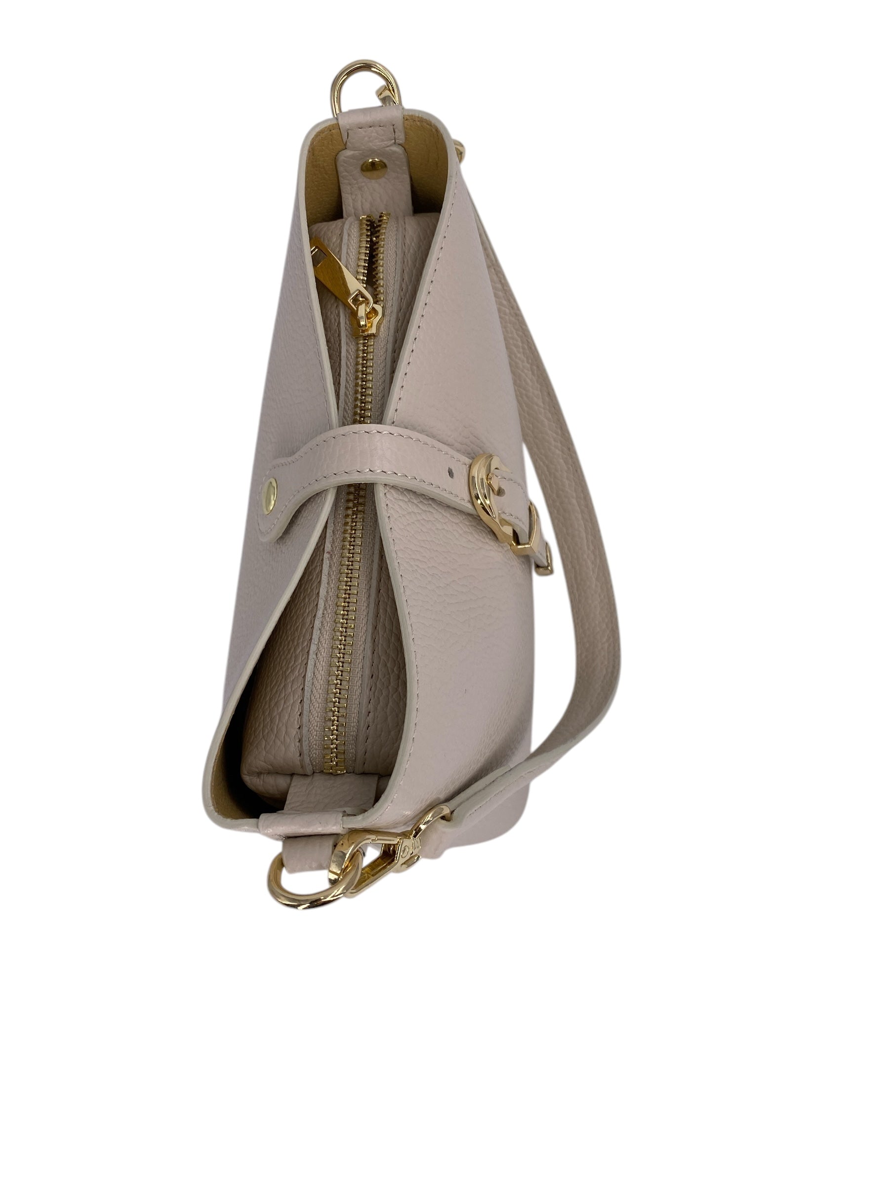 Chloe – Women's handbag and shoulder bag in genuine Italian leather with a solid and flexible structure