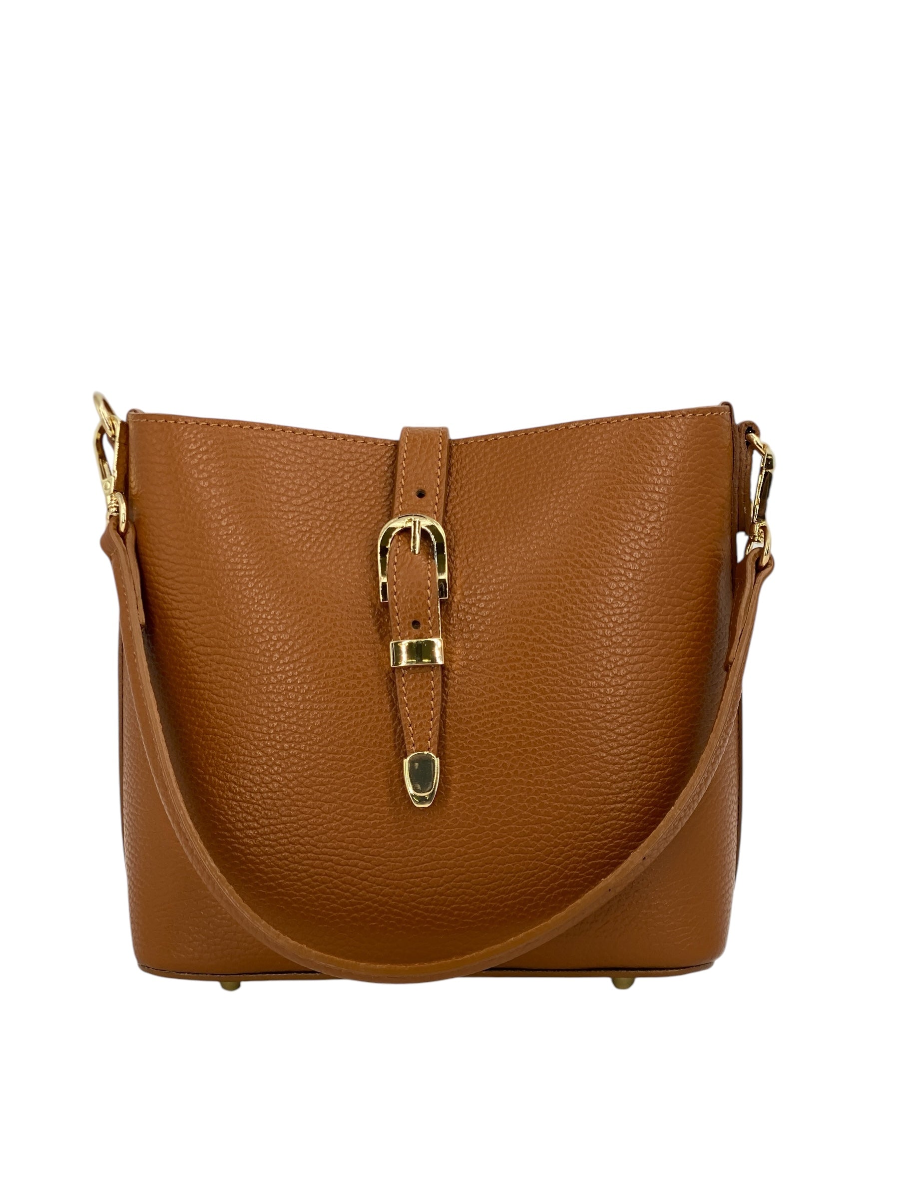 Chloe – Women's handbag and shoulder bag in genuine Italian leather with a solid and flexible structure