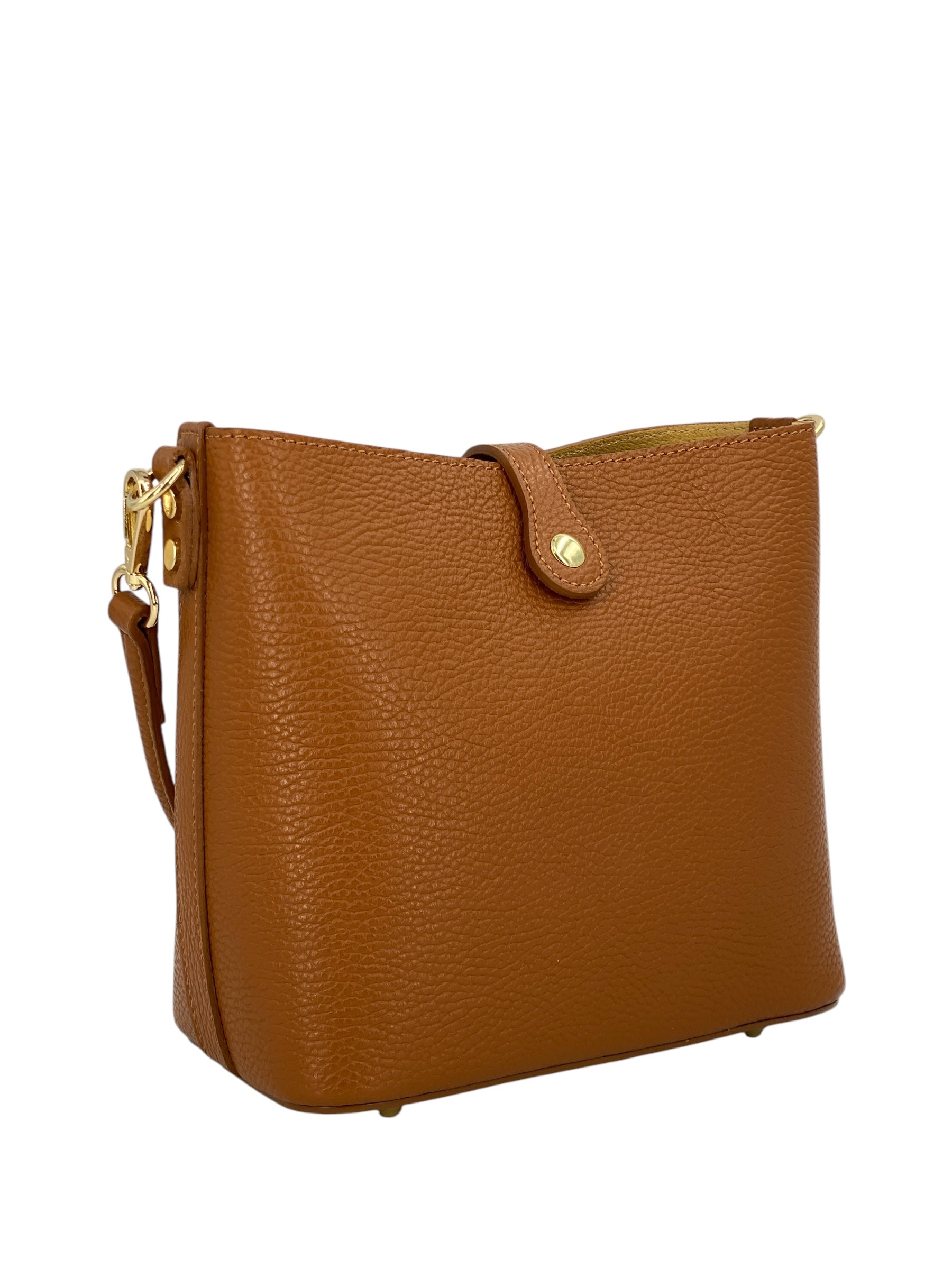 Chloe – Women's handbag and shoulder bag in genuine Italian leather with a solid and flexible structure