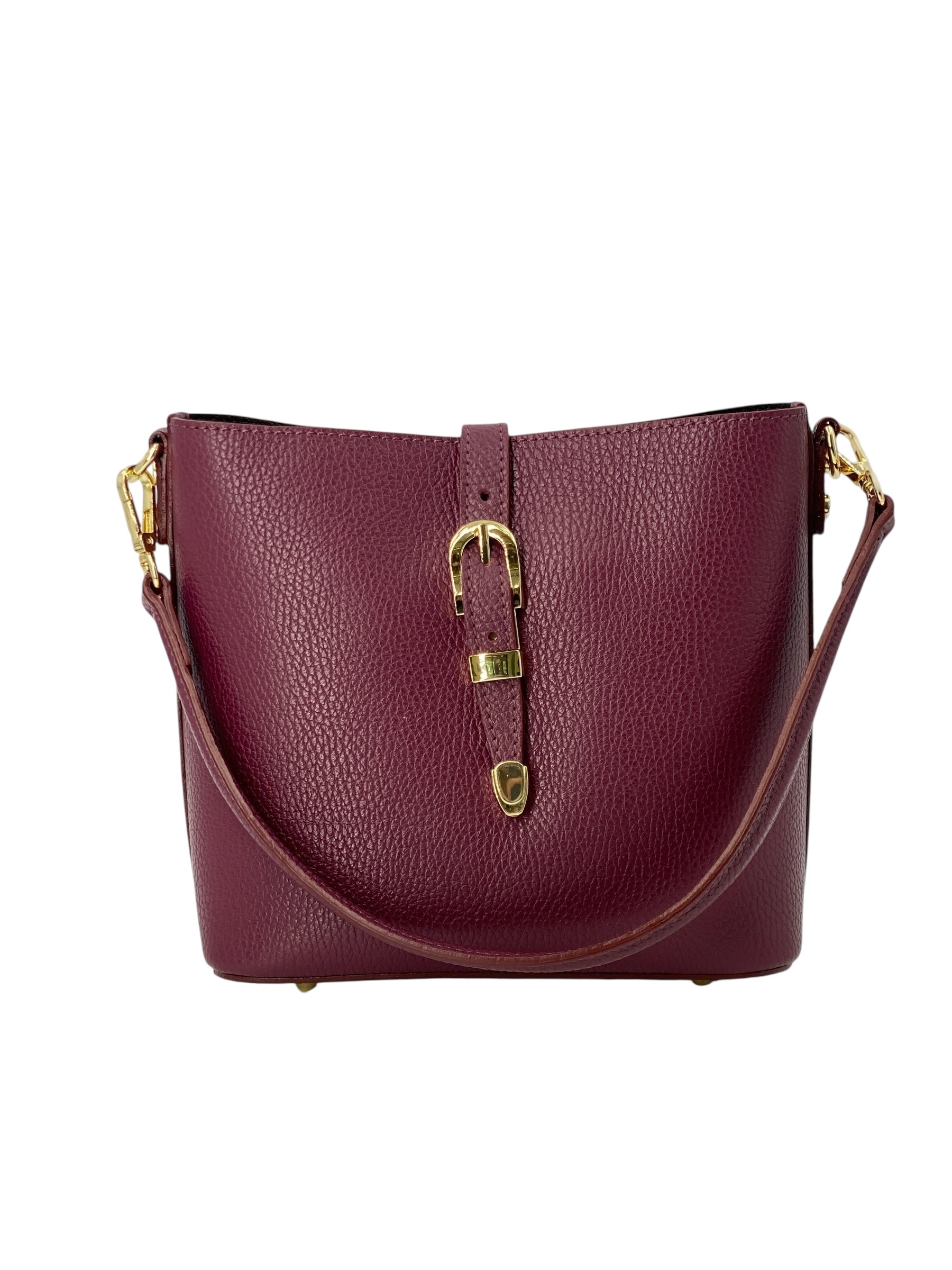 Chloe – Women's handbag and shoulder bag in genuine Italian leather with a solid and flexible structure