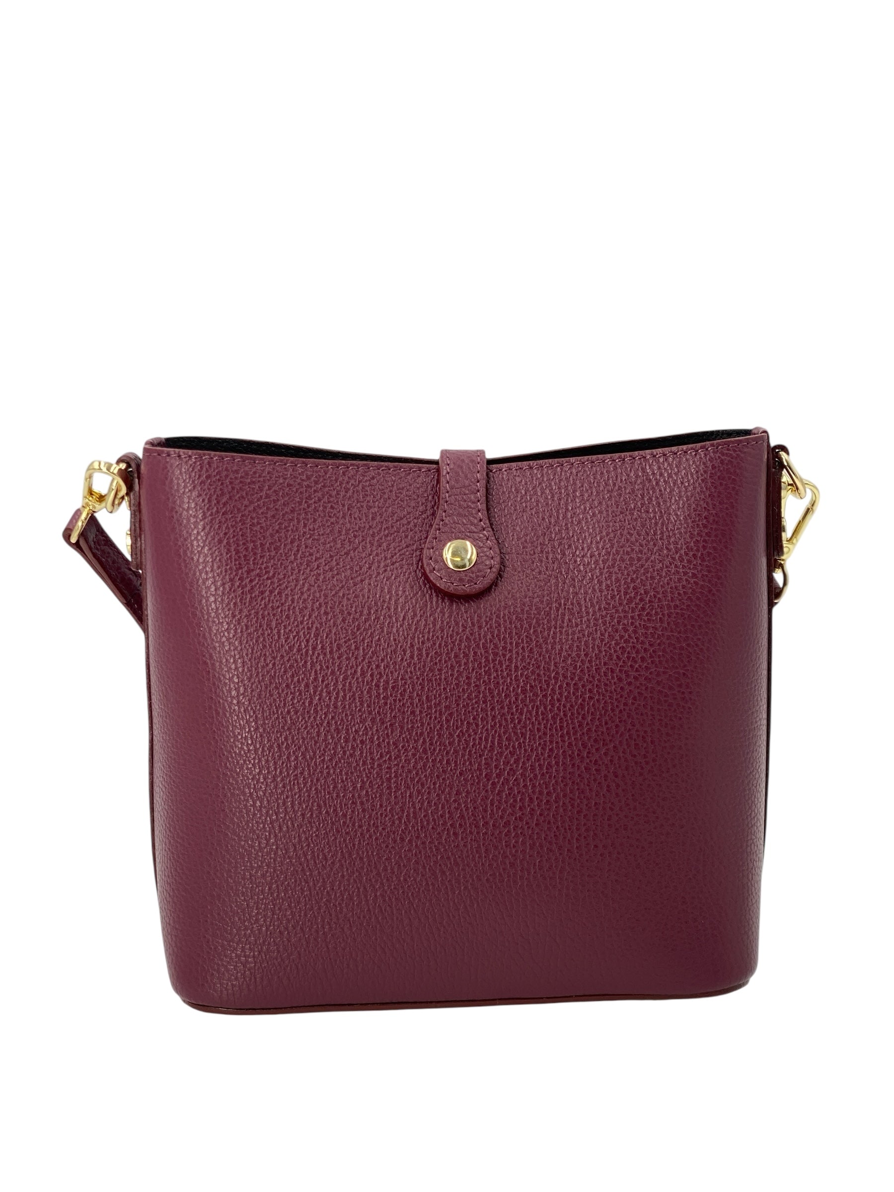 Chloe – Women's handbag and shoulder bag in genuine Italian leather with a solid and flexible structure