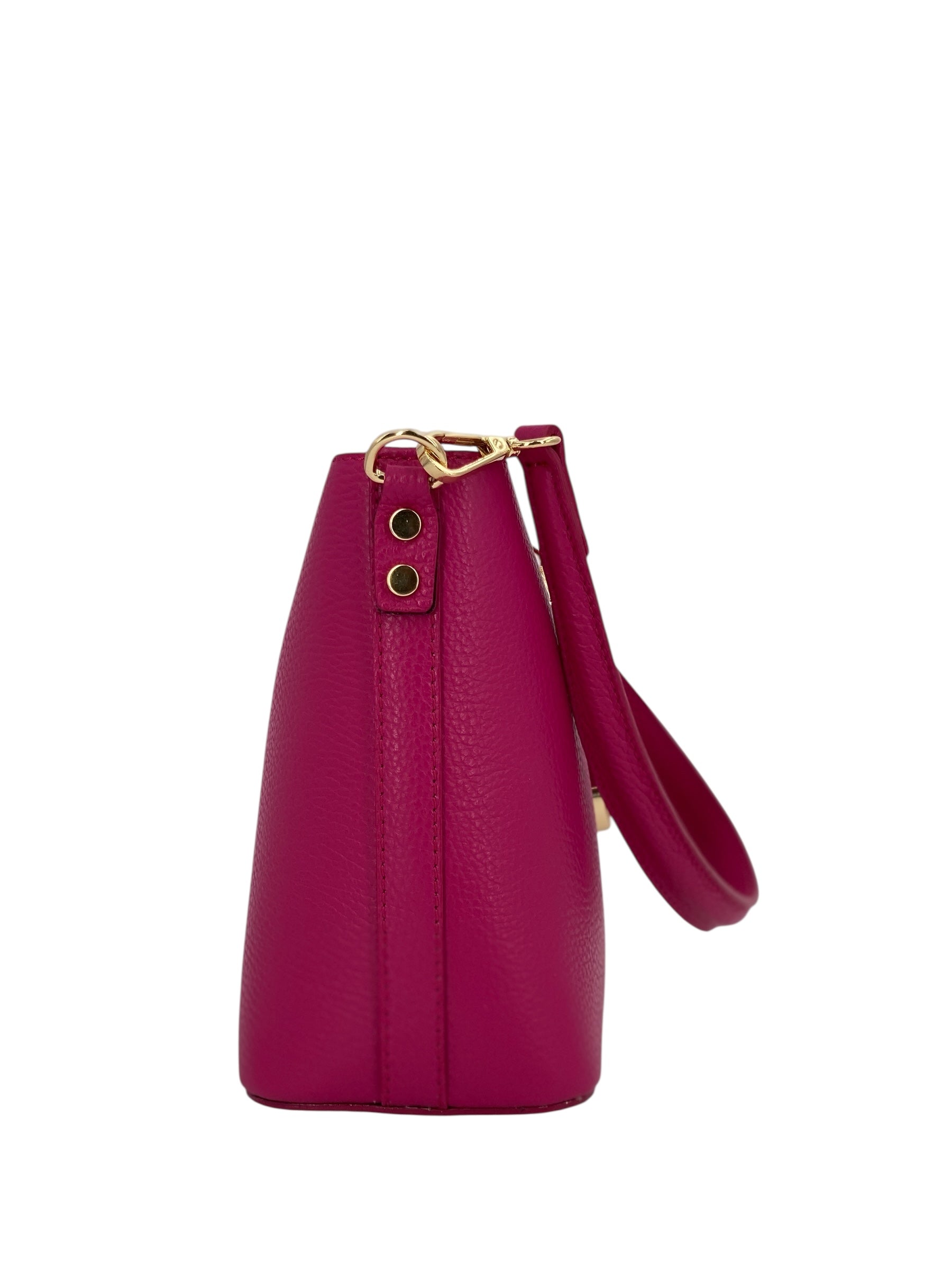 Chloe – Women's handbag and shoulder bag in genuine Italian leather with a solid and flexible structure