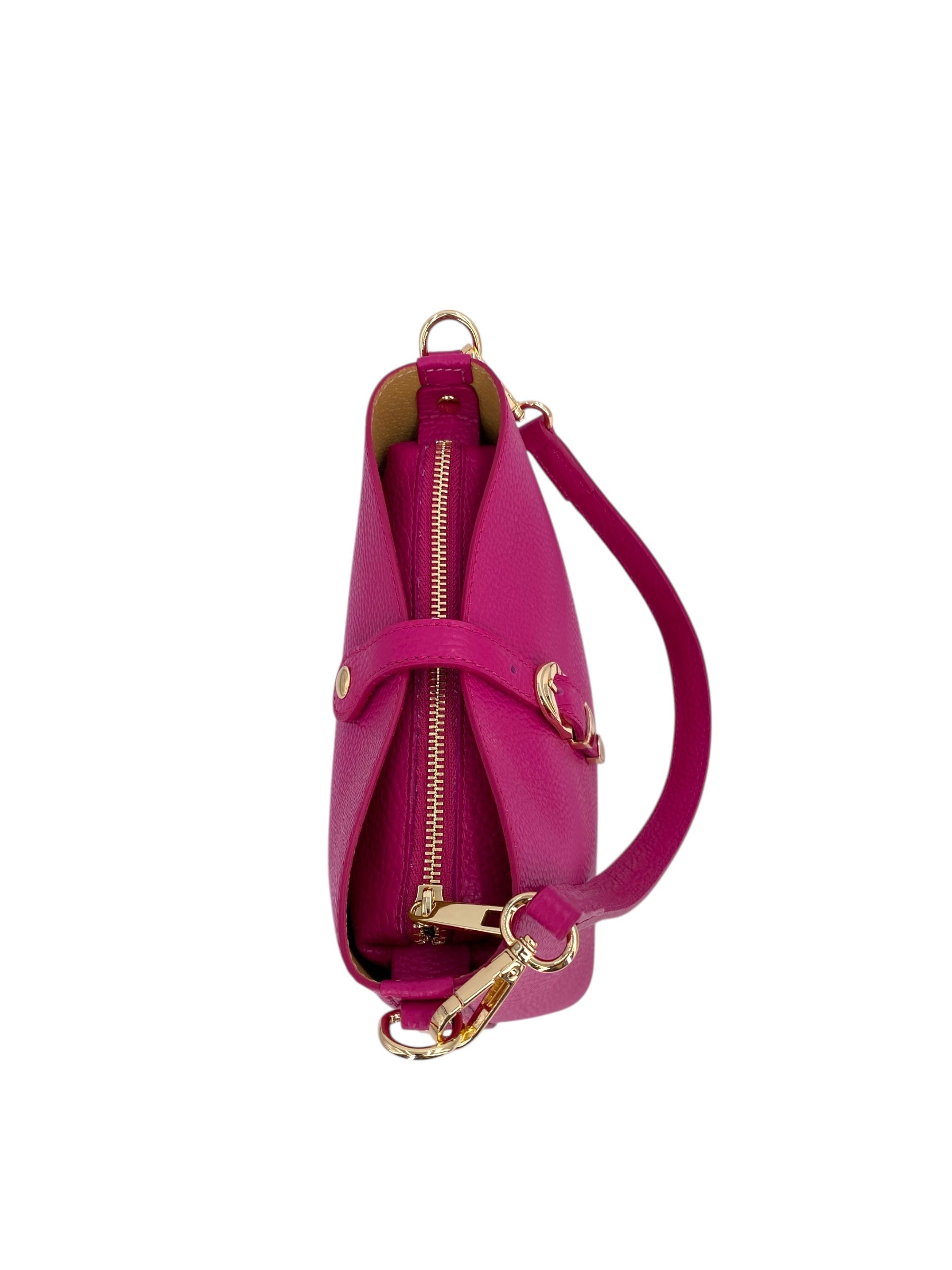 Chloe – Women's handbag and shoulder bag in genuine Italian leather with a solid and flexible structure