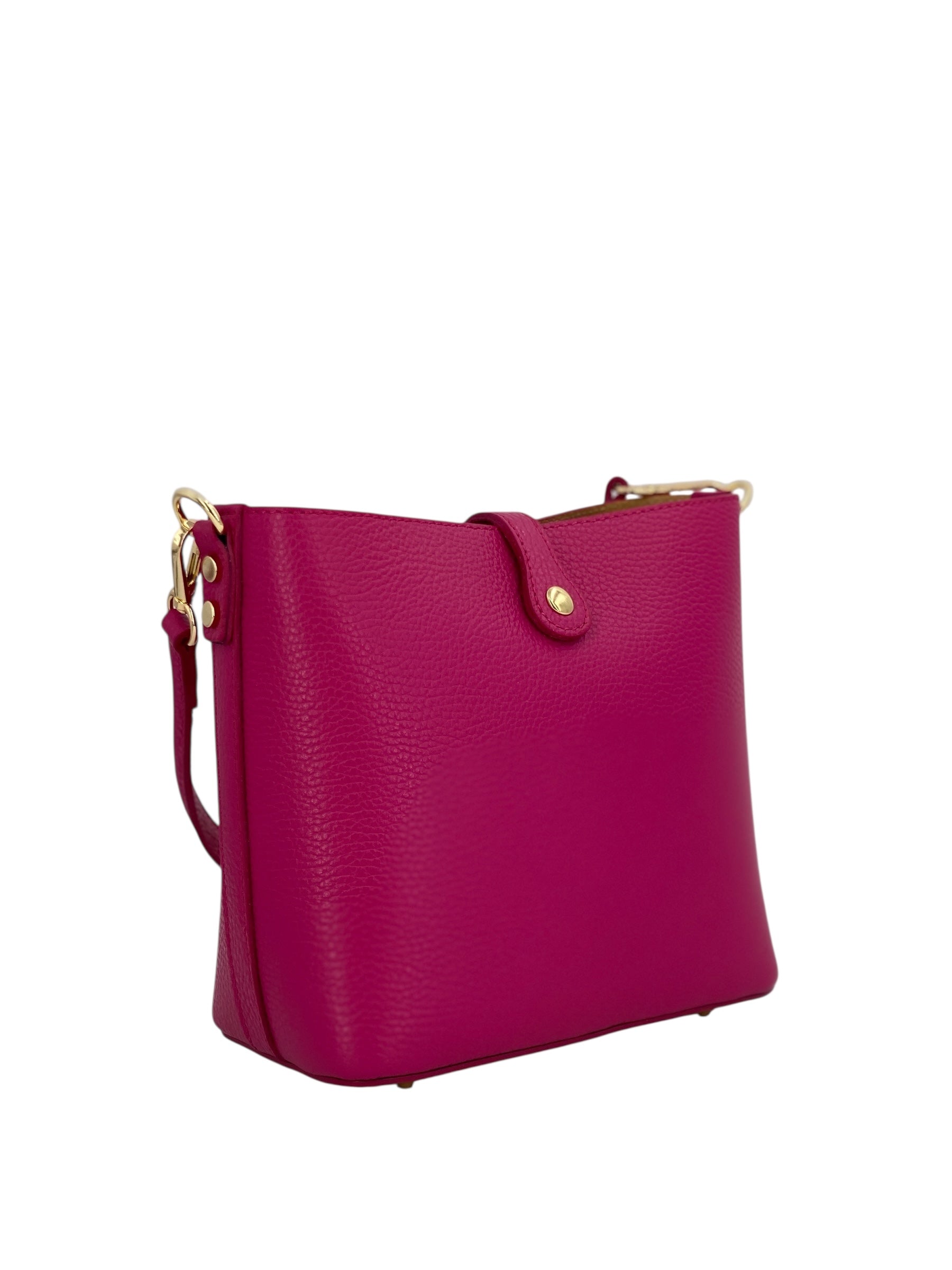 Chloe – Women's handbag and shoulder bag in genuine Italian leather with a solid and flexible structure