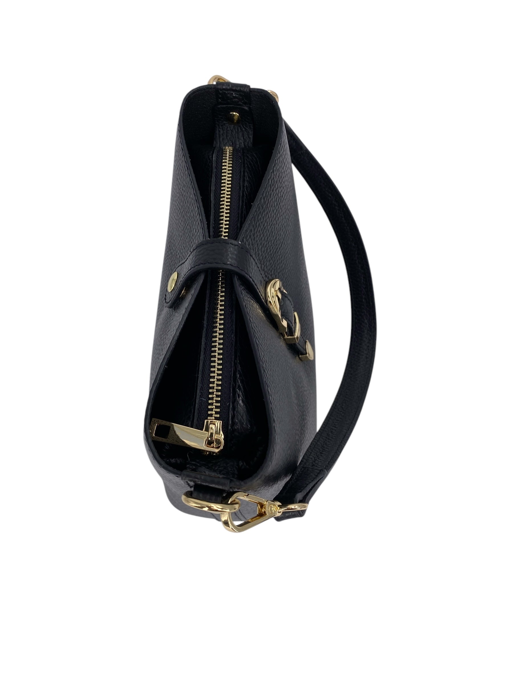 Chloe – Women's handbag and shoulder bag in genuine Italian leather with a solid and flexible structure