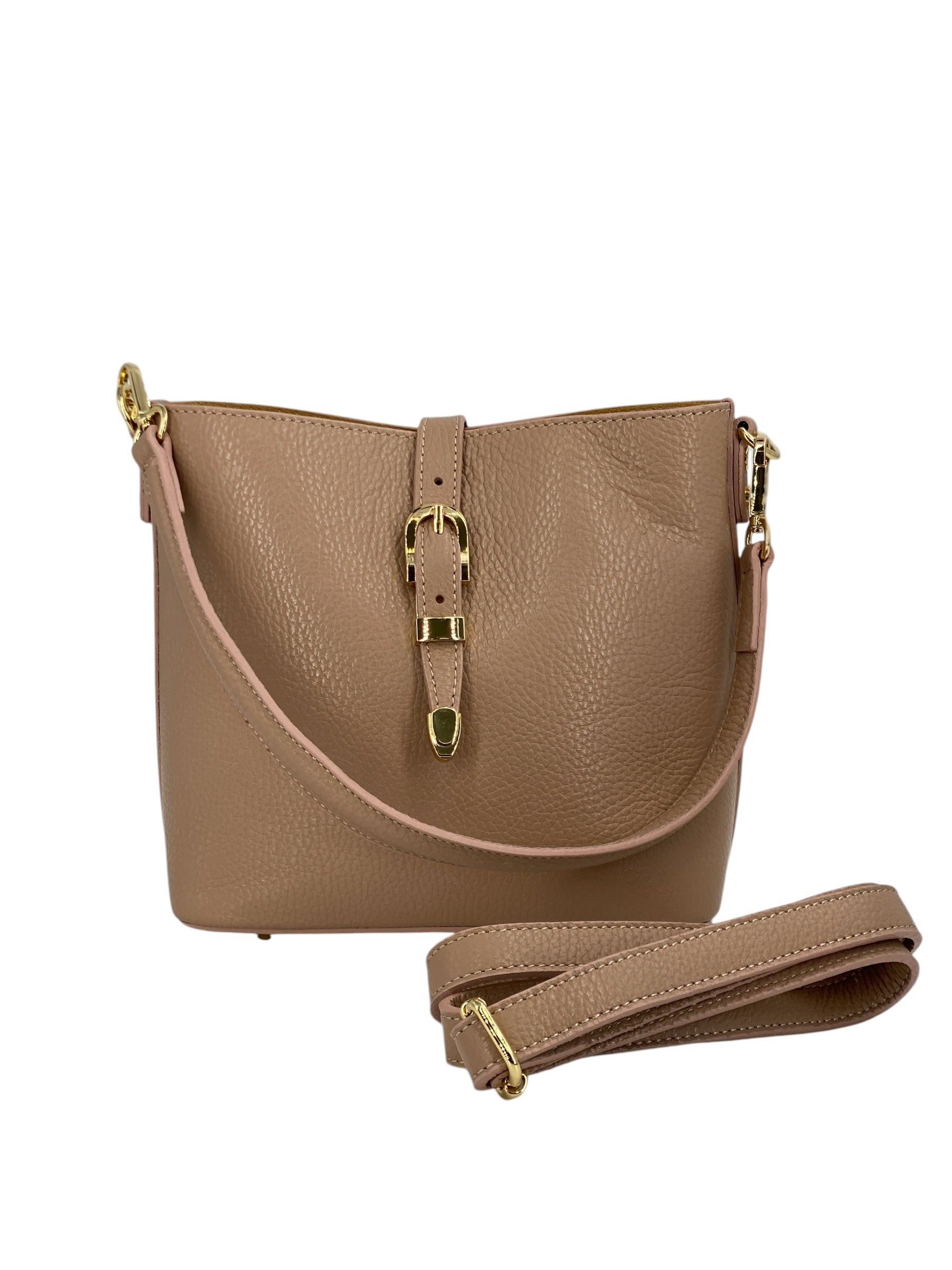 Chloe – Women's handbag and shoulder bag in genuine Italian leather with a solid and flexible structure