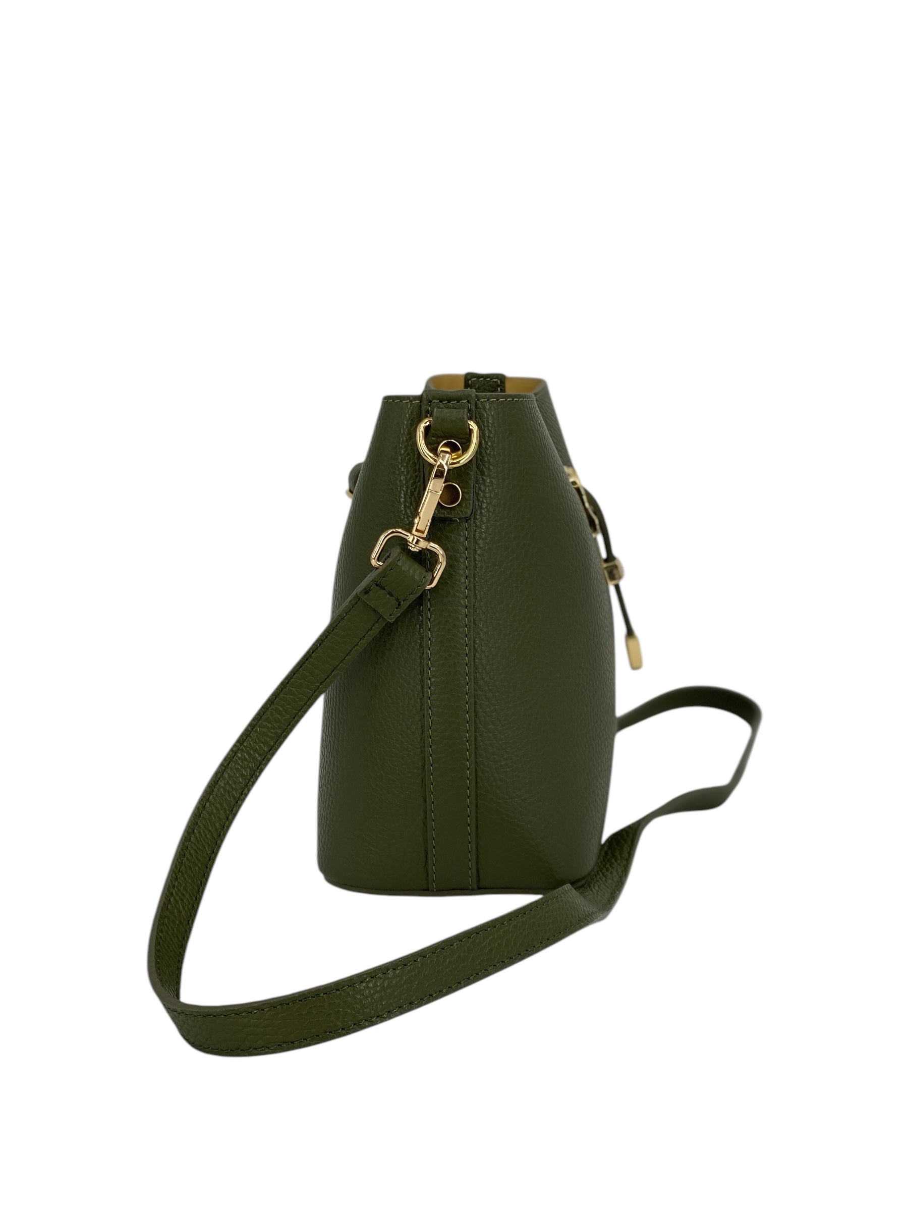 Chloe – Women's handbag and shoulder bag in genuine Italian leather with a solid and flexible structure