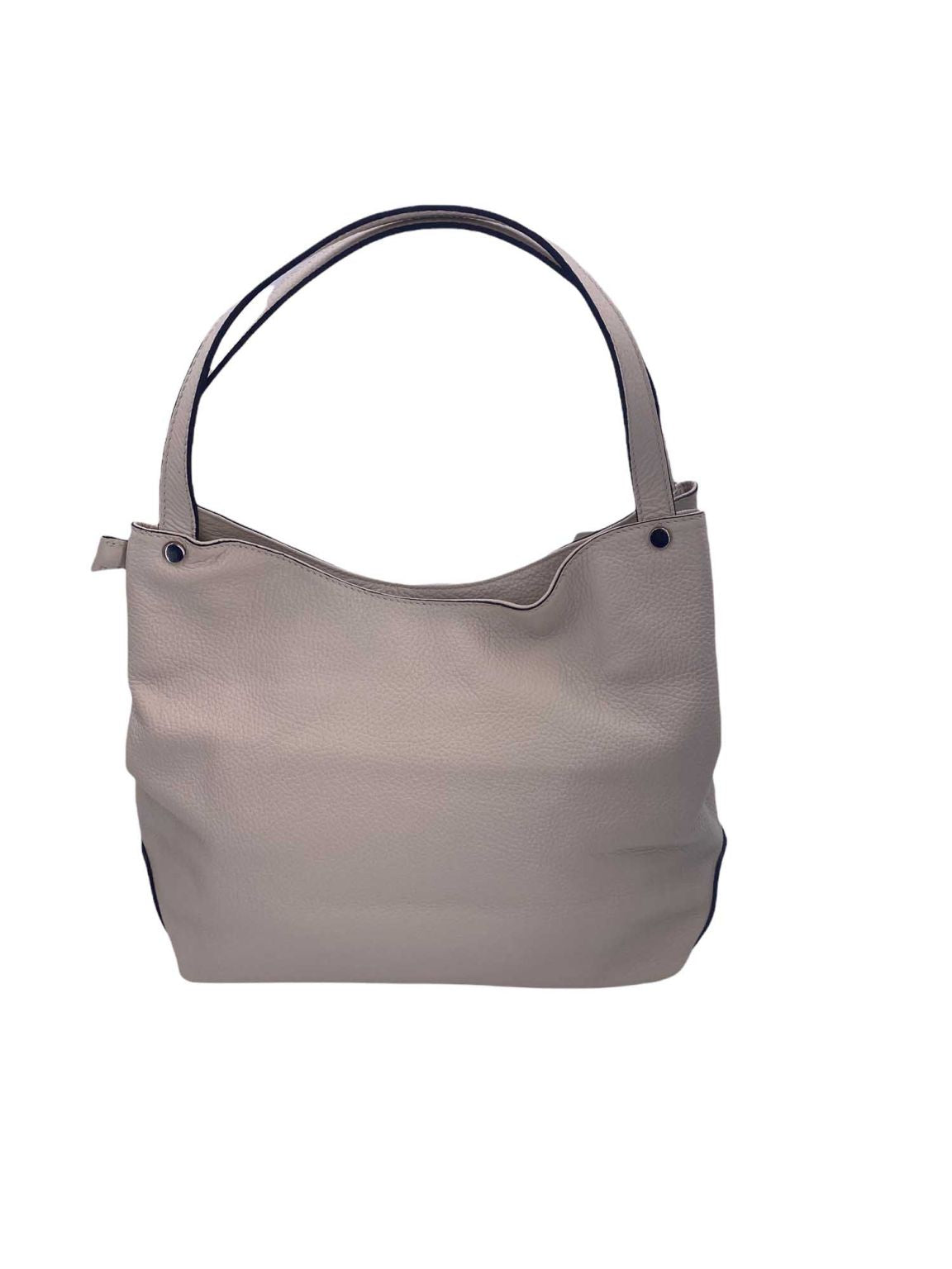 Jade – Damenhandtasche, Schultertasche und Crossbody-Tasche aus echtem italienischen Leder mit Doppelgriffen und Mehrzwecktaschen