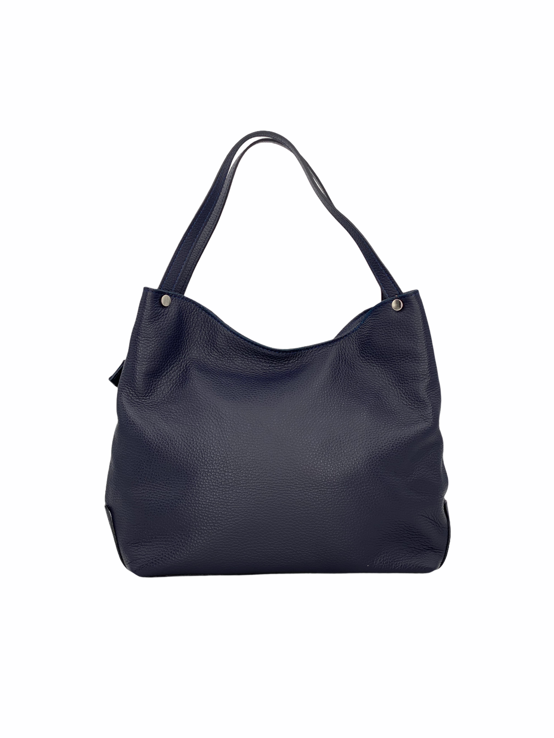 Jade – Damenhandtasche, Schultertasche und Crossbody-Tasche aus echtem italienischen Leder mit Doppelgriffen und Mehrzwecktaschen
