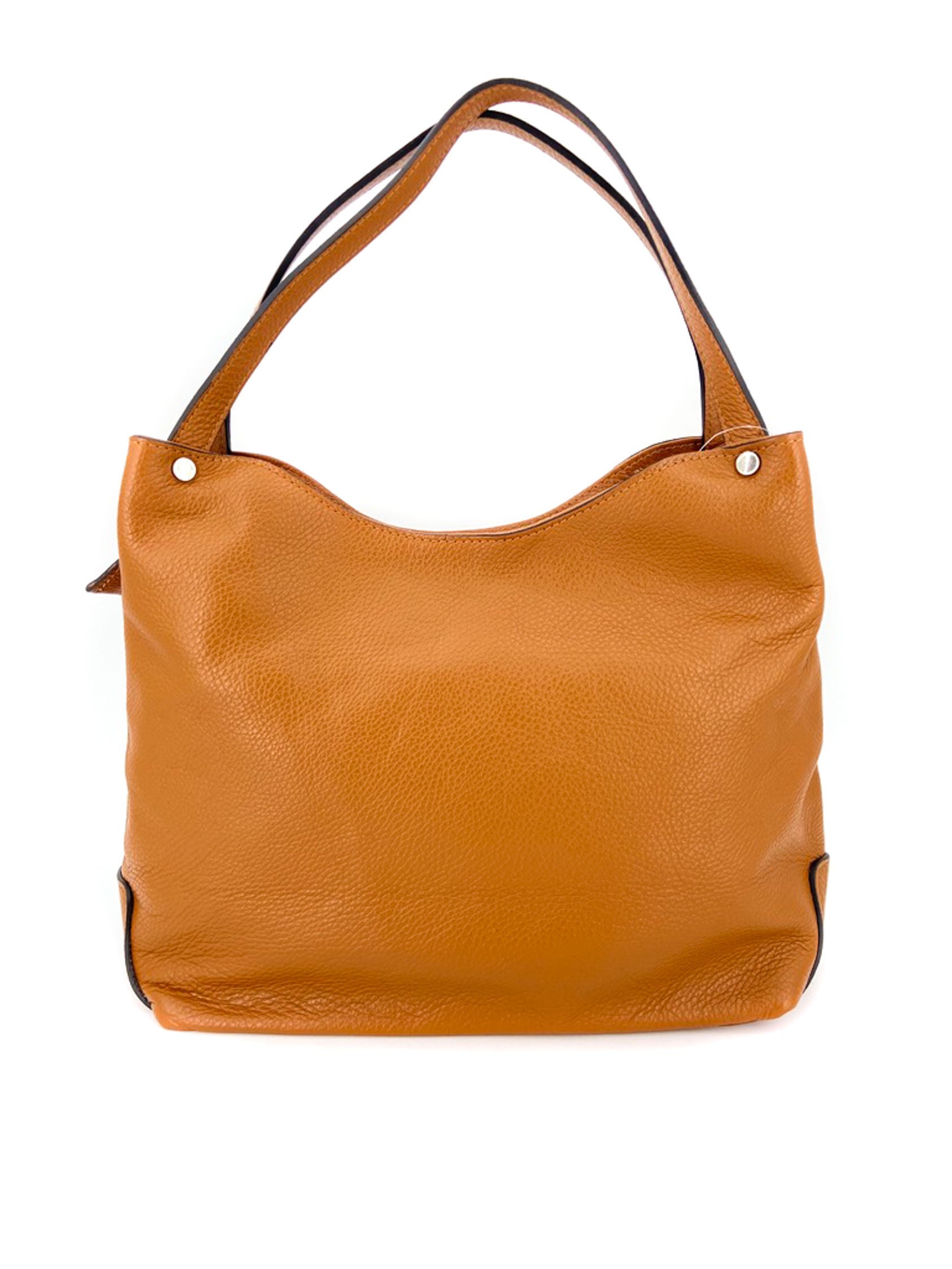 Jade – Damenhandtasche, Schultertasche und Crossbody-Tasche aus echtem italienischen Leder mit Doppelgriffen und Mehrzwecktaschen