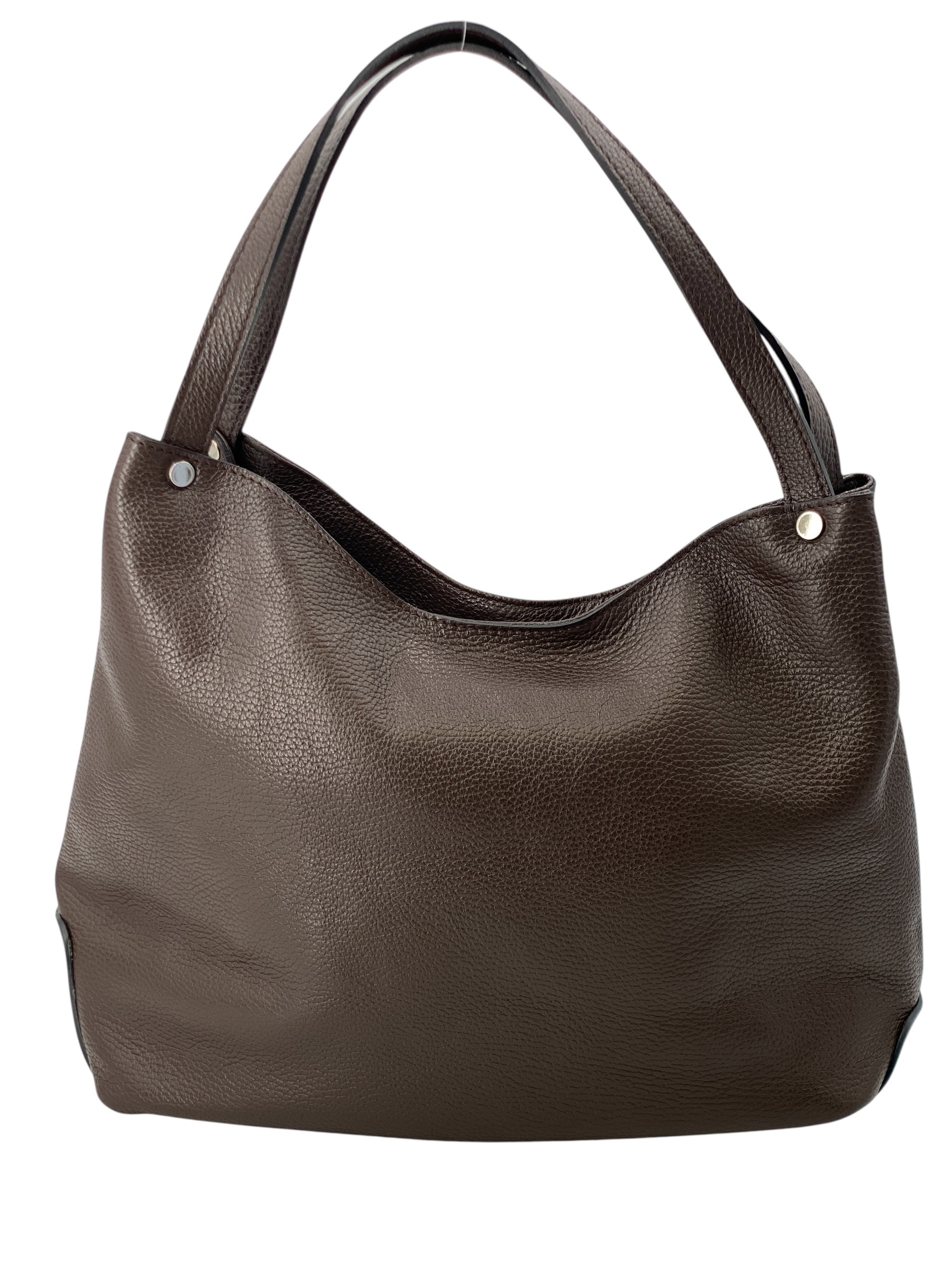 Jade – Damenhandtasche, Schultertasche und Crossbody-Tasche aus echtem italienischen Leder mit Doppelgriffen und Mehrzwecktaschen