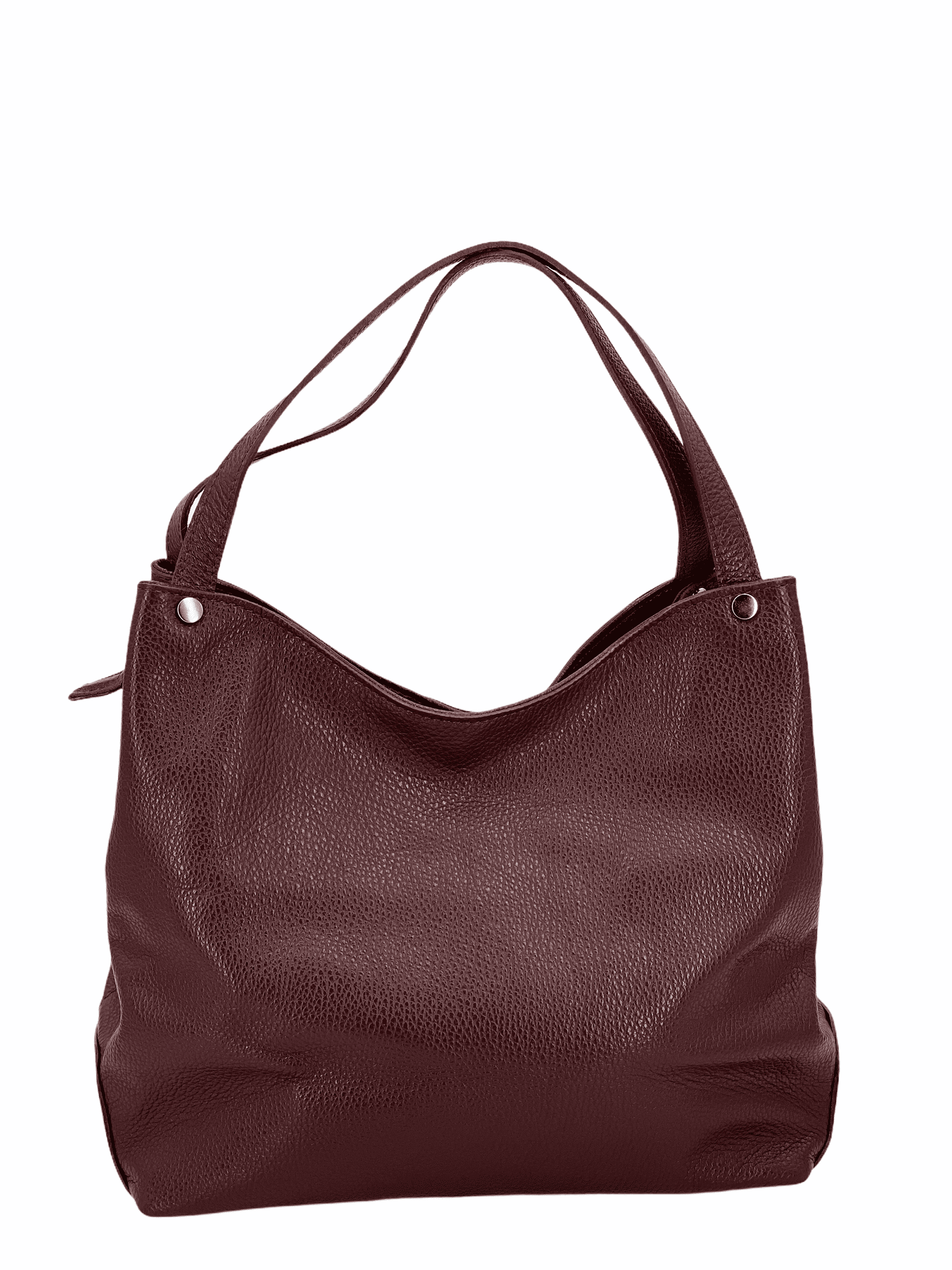 Jade – Damenhandtasche, Schultertasche und Crossbody-Tasche aus echtem italienischen Leder mit Doppelgriffen und Mehrzwecktaschen