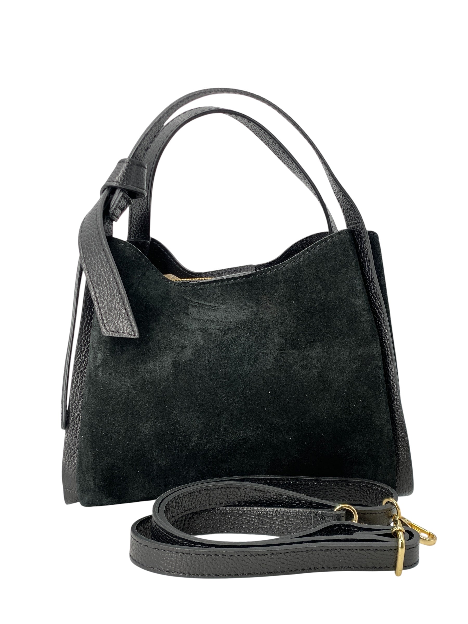 Colette – Women's handbag and shoulder bag in genuine Italian leather with double rigid handles
