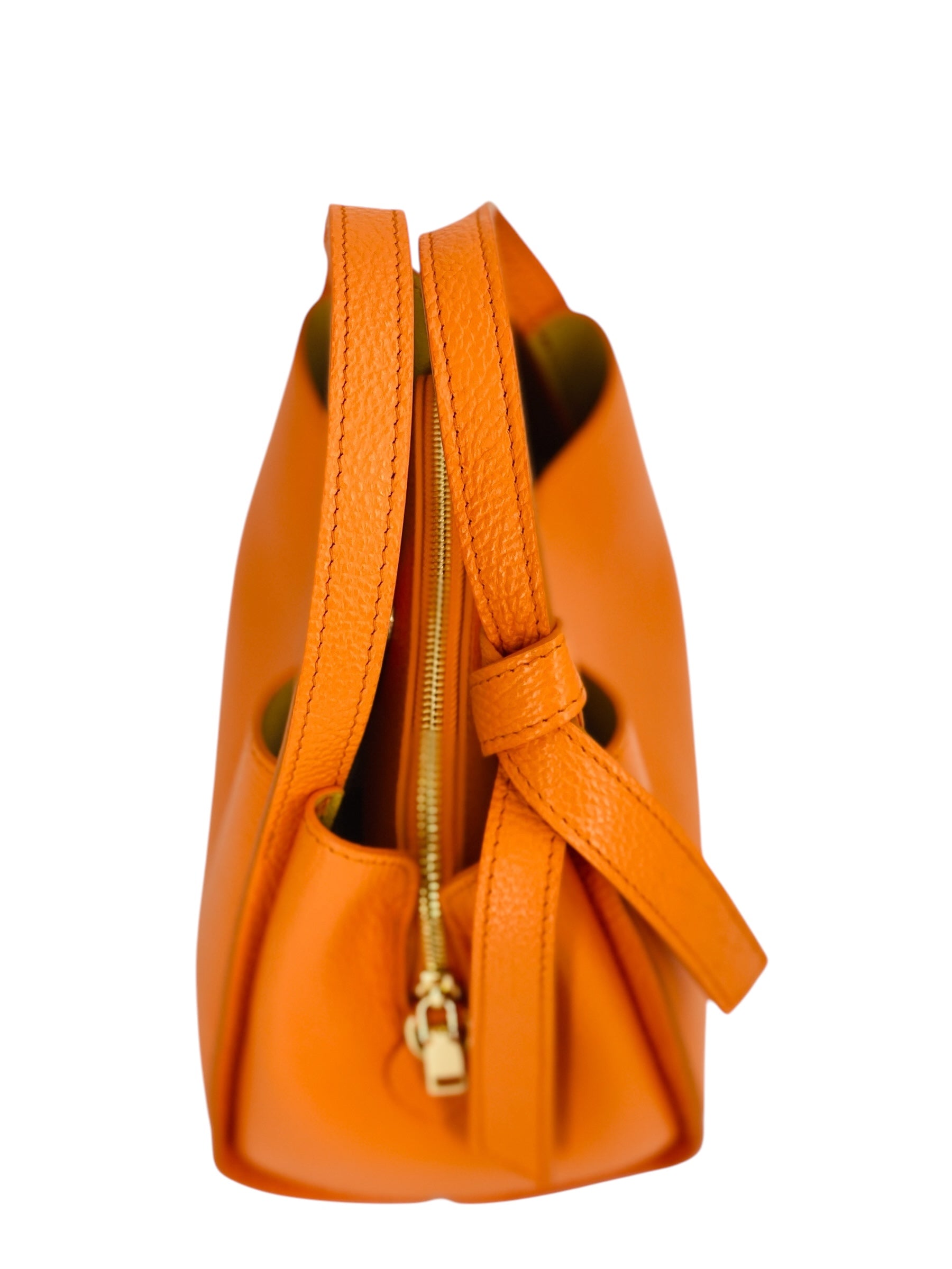 Colette – Women's handbag and shoulder bag in genuine Italian leather with double rigid handles