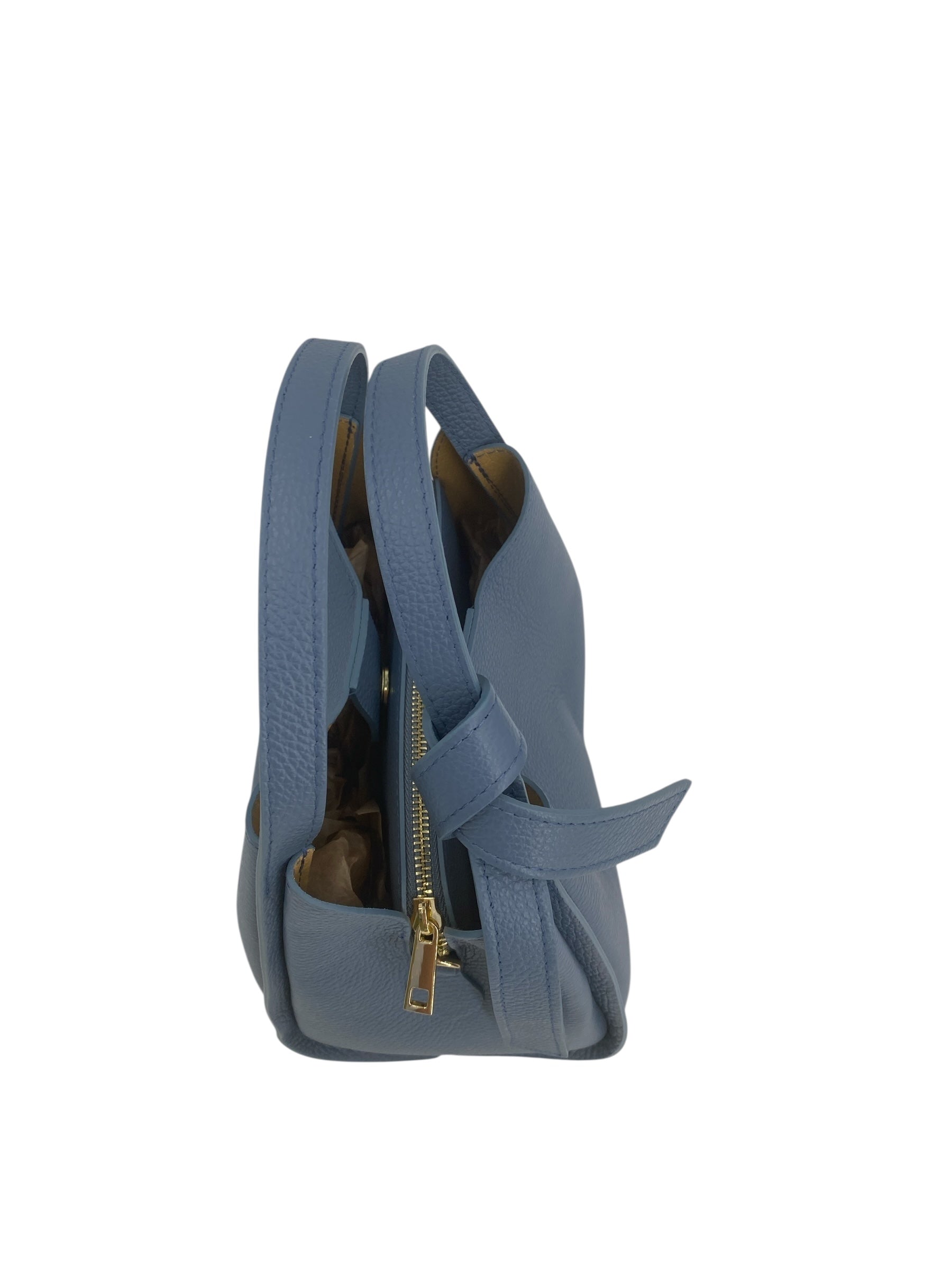 Colette – Women's handbag and shoulder bag in genuine Italian leather with double rigid handles