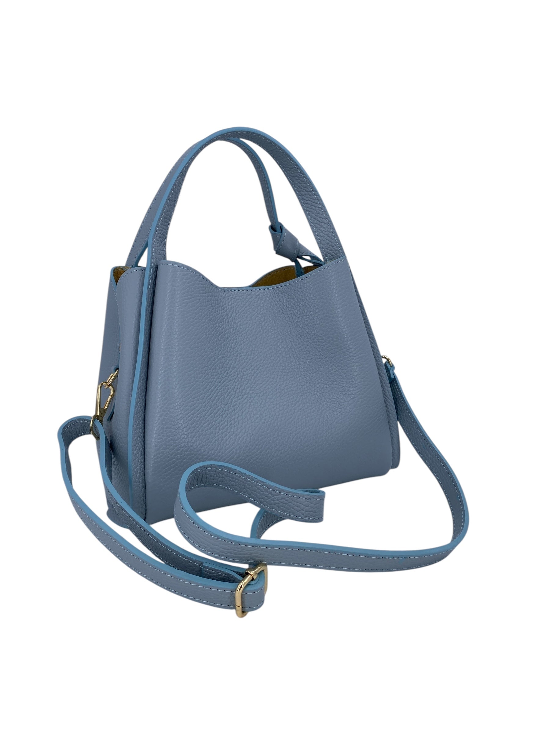 Colette – Women's handbag and shoulder bag in genuine Italian leather with double rigid handles