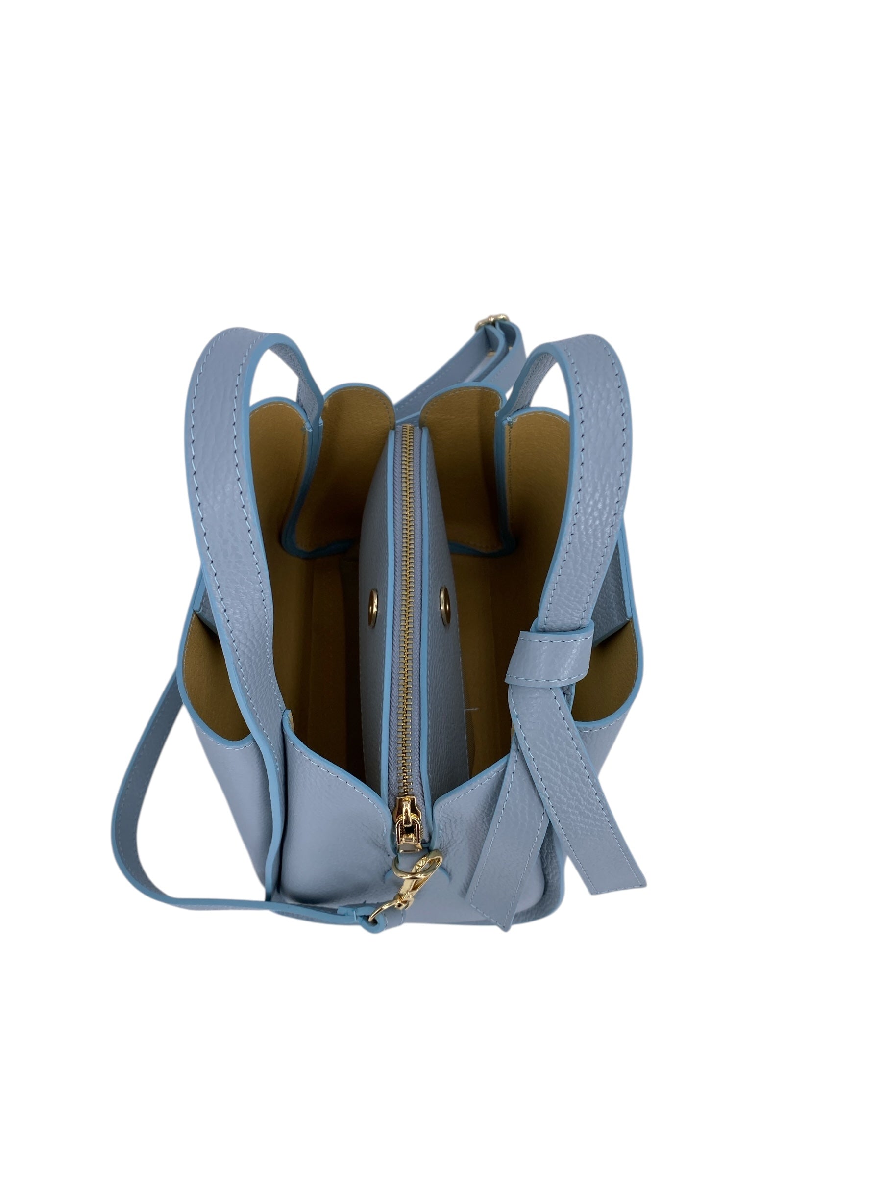 Colette – Women's handbag and shoulder bag in genuine Italian leather with double rigid handles