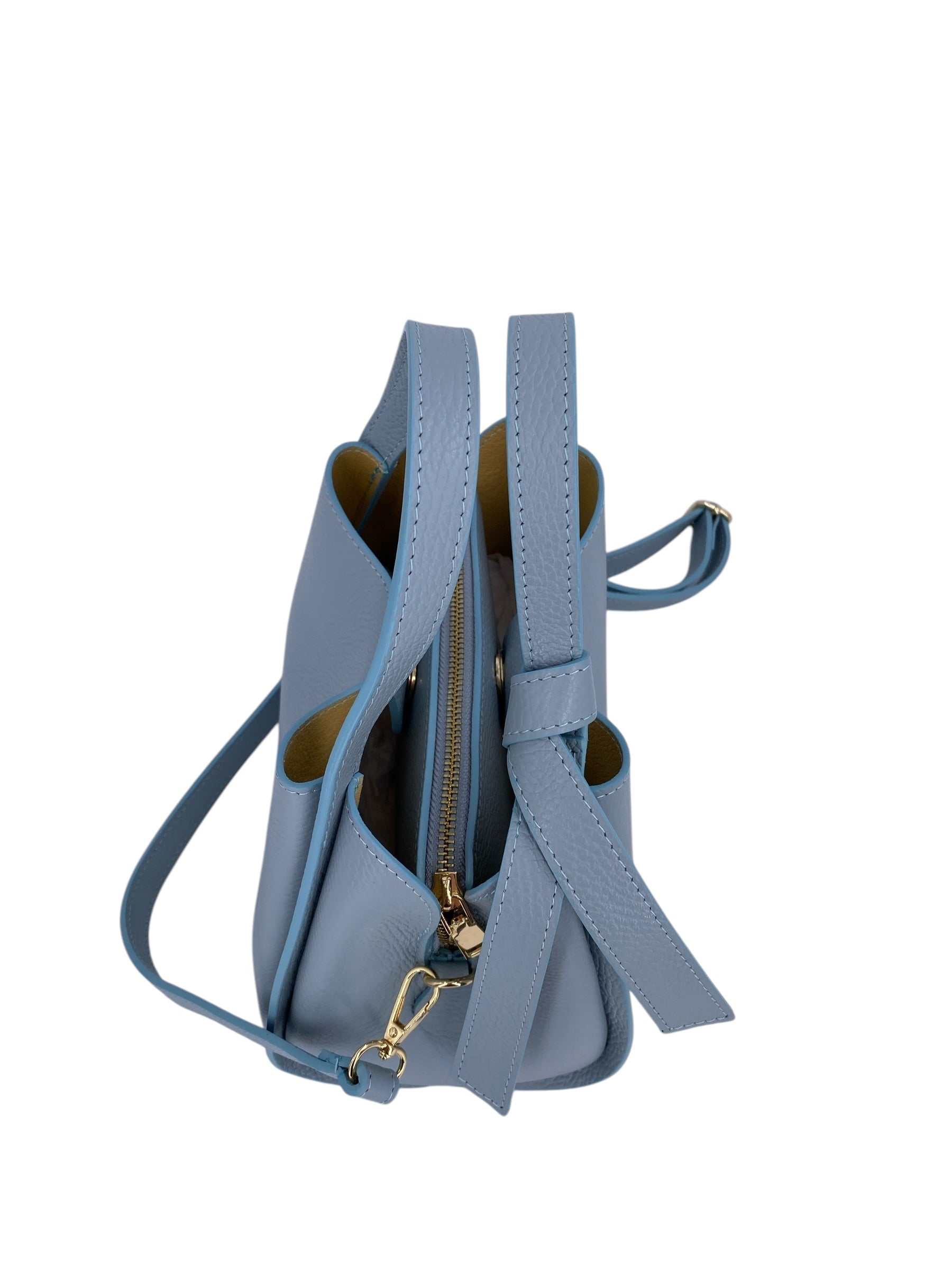 Colette – Women's handbag and shoulder bag in genuine Italian leather with double rigid handles