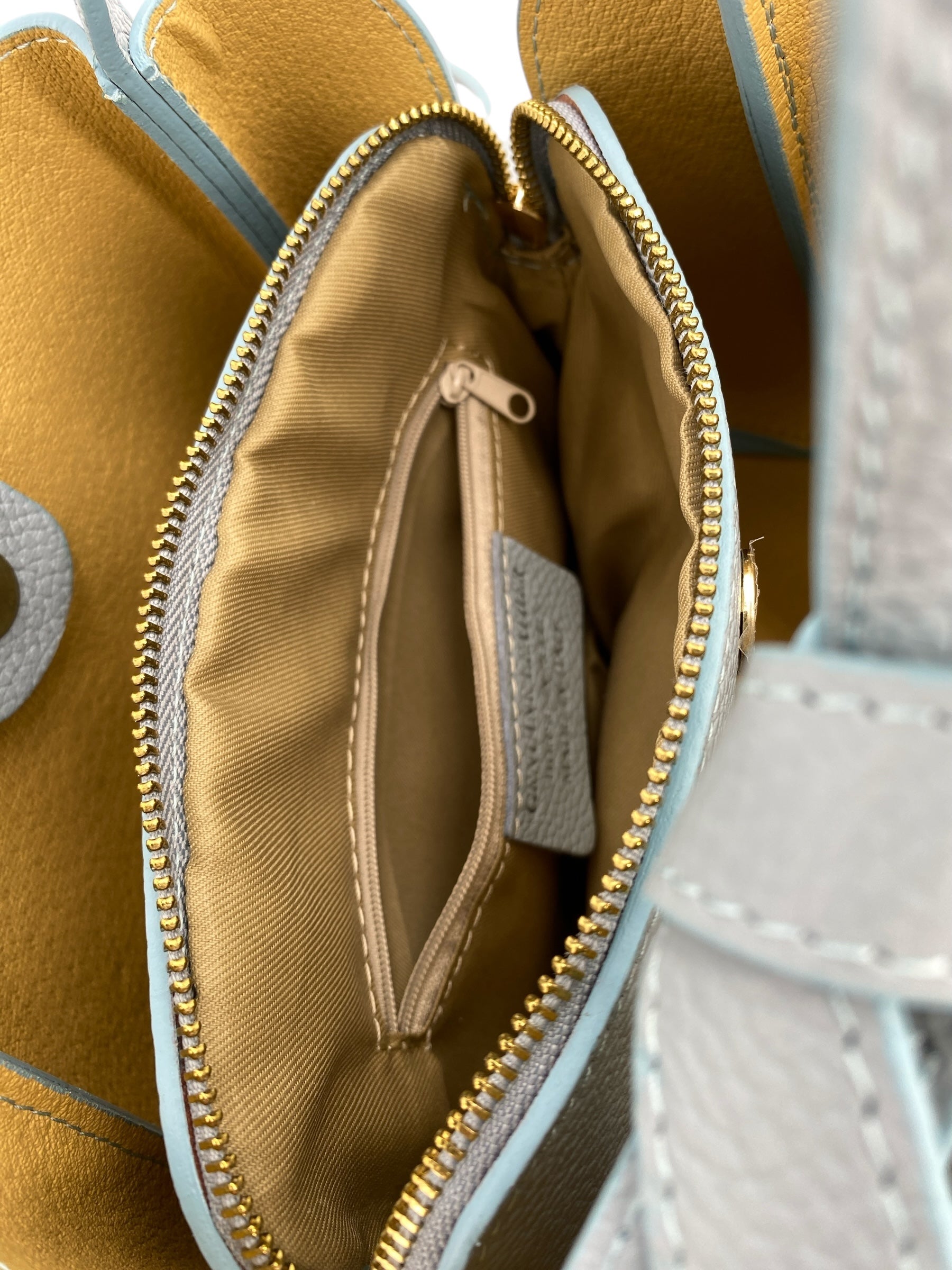 Colette – Women's handbag and shoulder bag in genuine Italian leather with double rigid handles