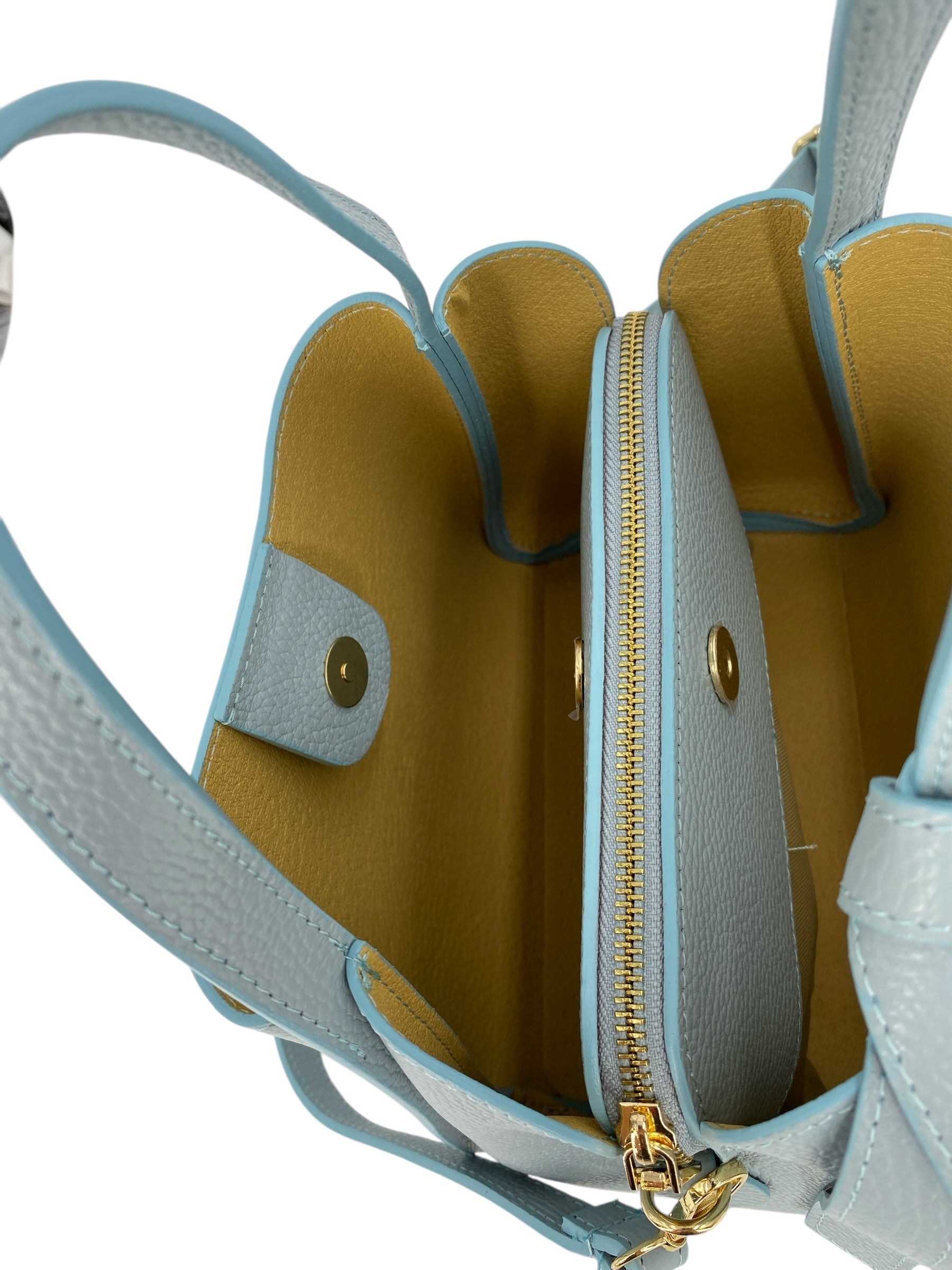 Colette – Women's handbag and shoulder bag in genuine Italian leather with double rigid handles