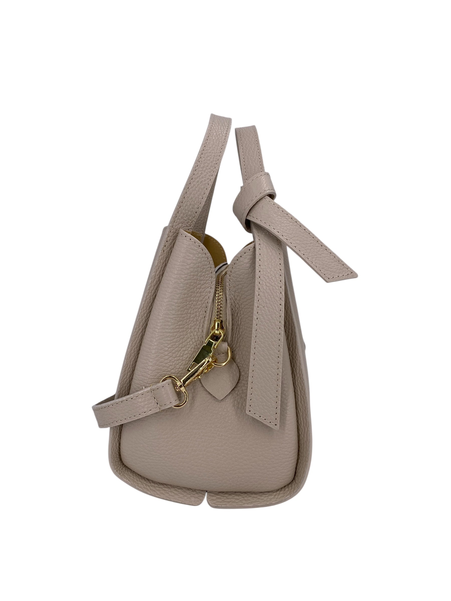 Colette – Women's handbag and shoulder bag in genuine Italian leather with double rigid handles