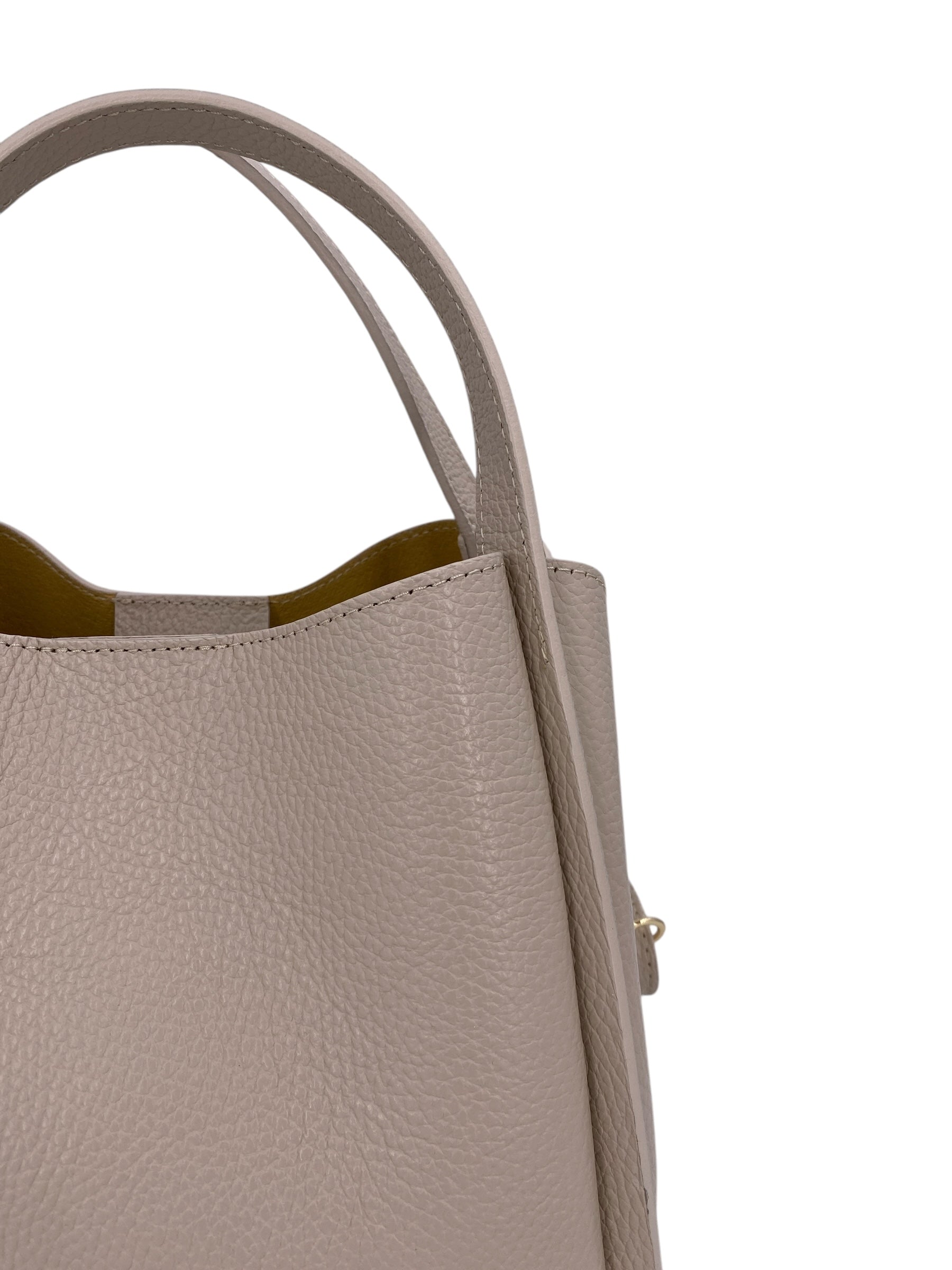 Colette – Women's handbag and shoulder bag in genuine Italian leather with double rigid handles