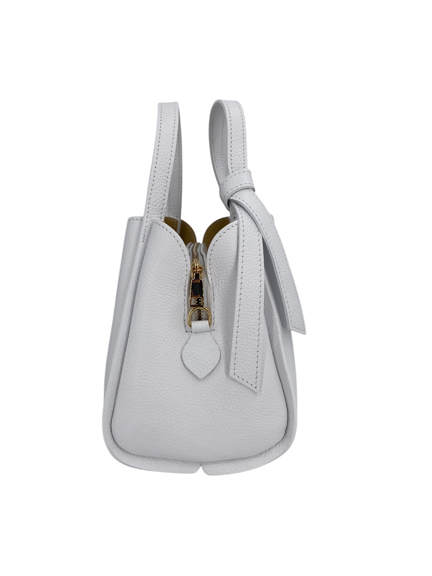 Colette – Women's handbag and shoulder bag in genuine Italian leather with double rigid handles