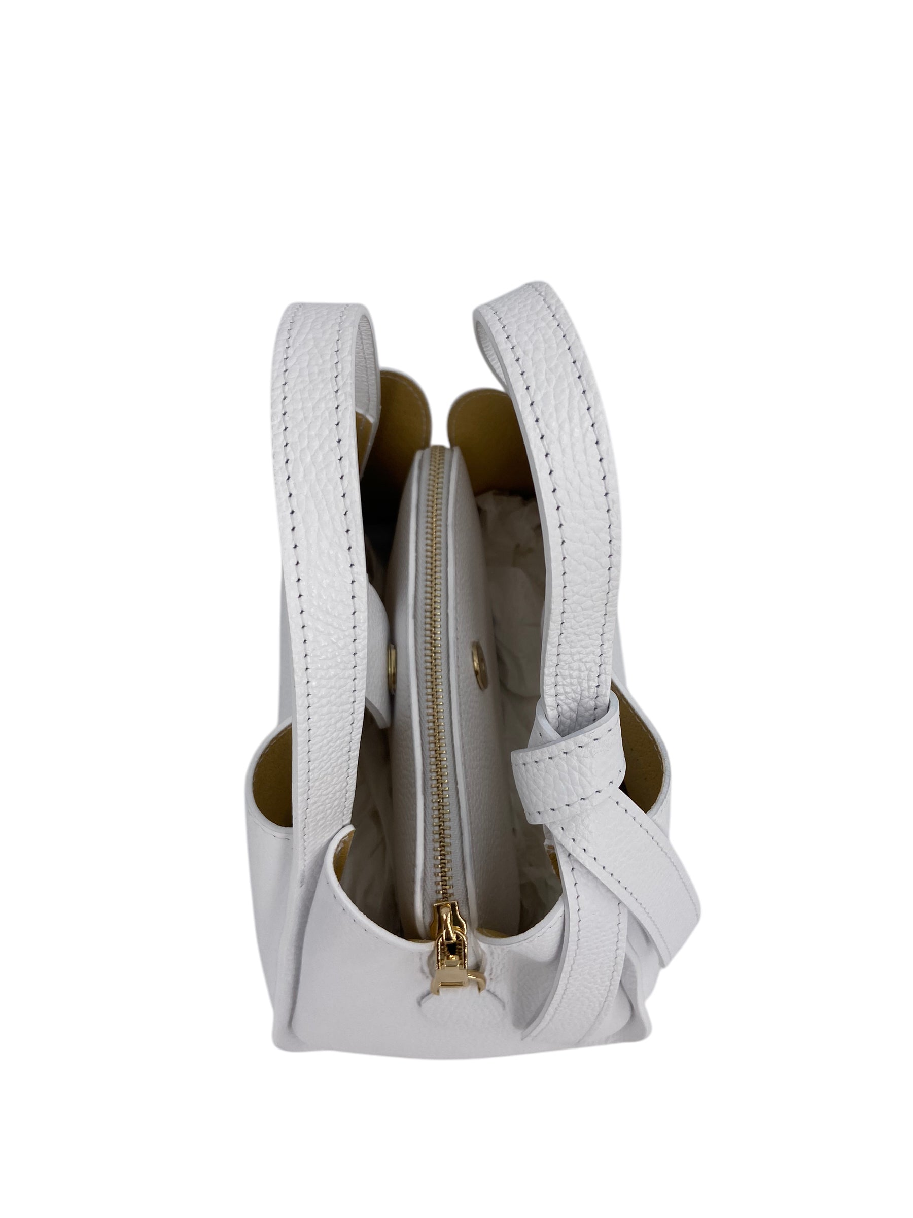 Colette – Women's handbag and shoulder bag in genuine Italian leather with double rigid handles