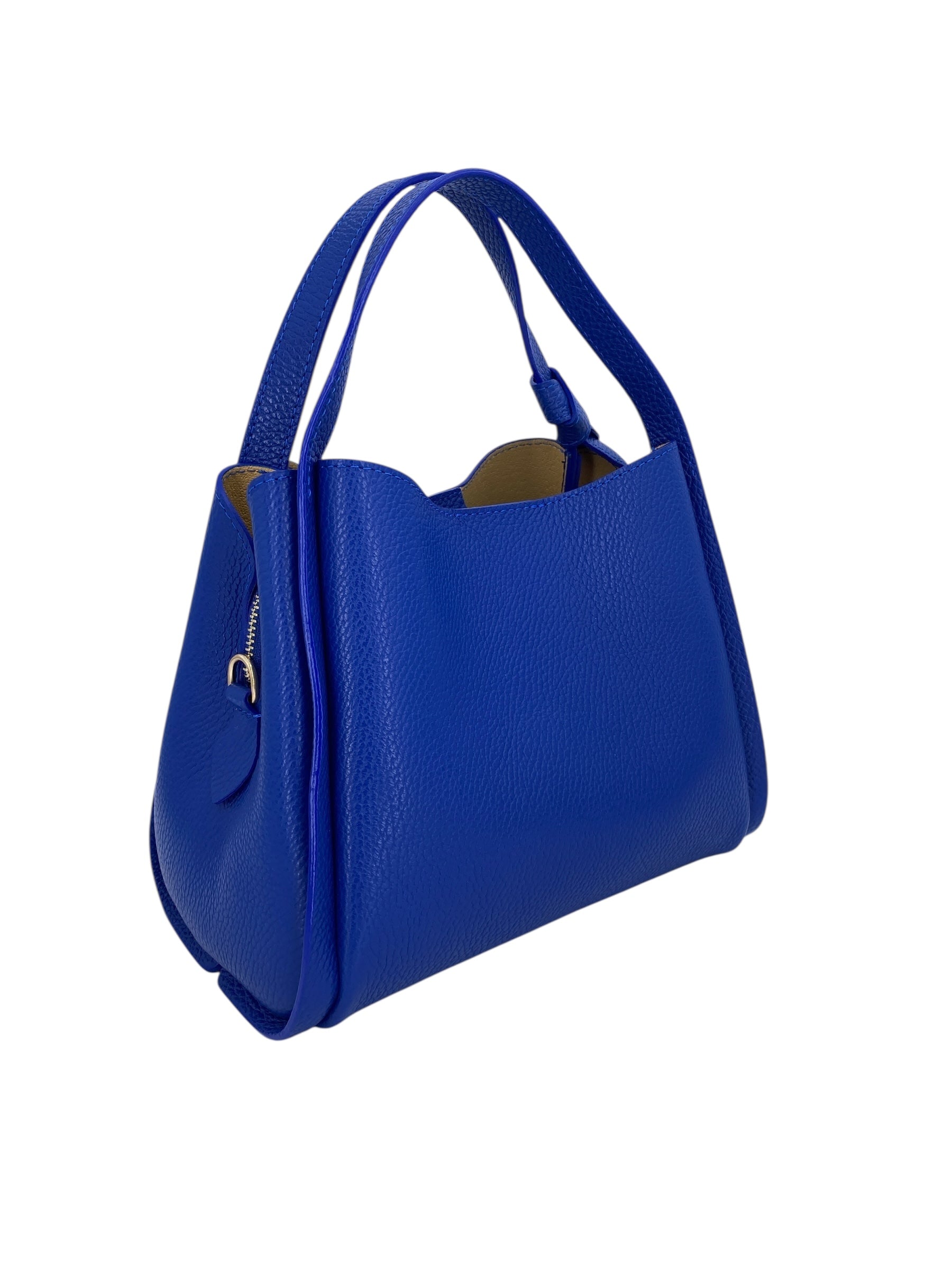 Colette – Women's handbag and shoulder bag in genuine Italian leather with double rigid handles
