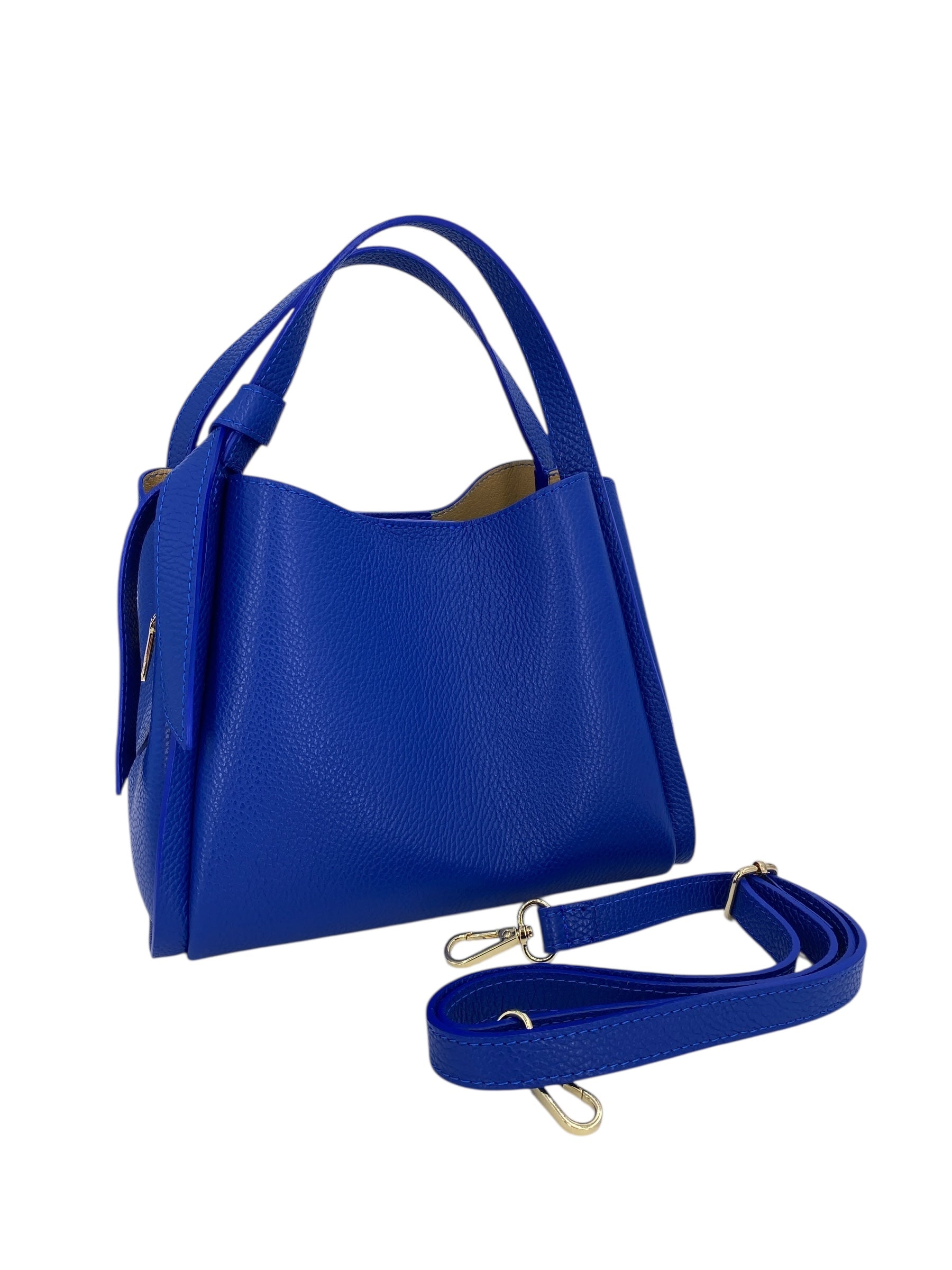 Colette – Women's handbag and shoulder bag in genuine Italian leather with double rigid handles