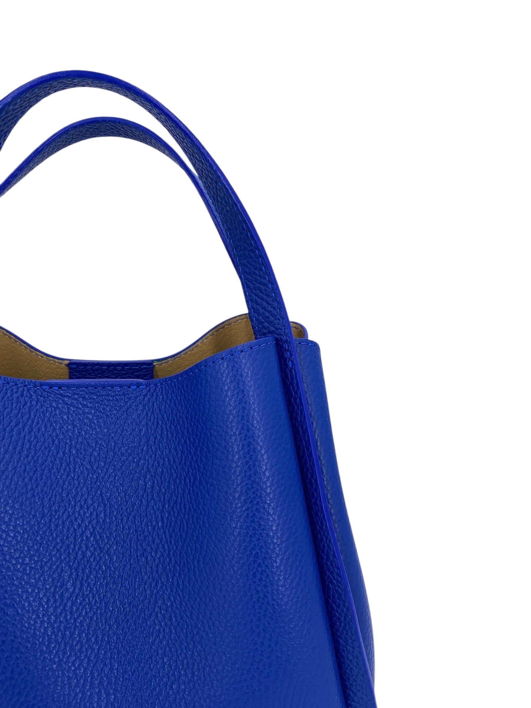 Colette – Women's handbag and shoulder bag in genuine Italian leather with double rigid handles