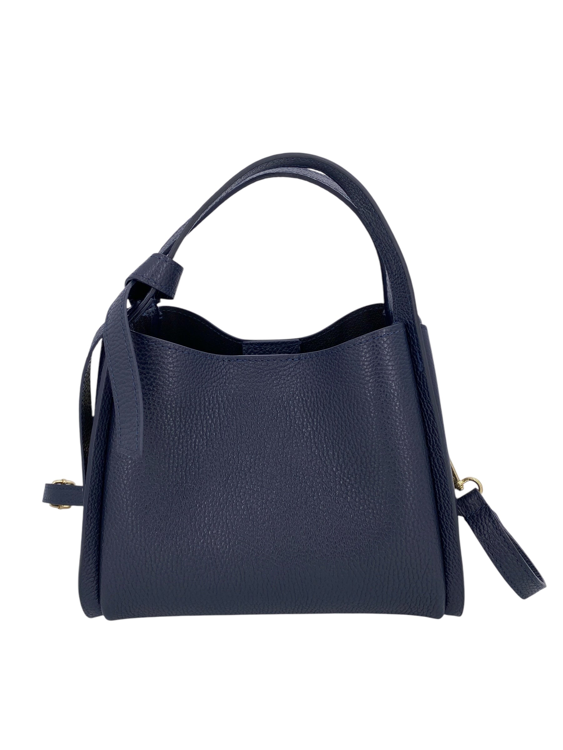 Colette – Women's handbag and shoulder bag in genuine Italian leather with double rigid handles