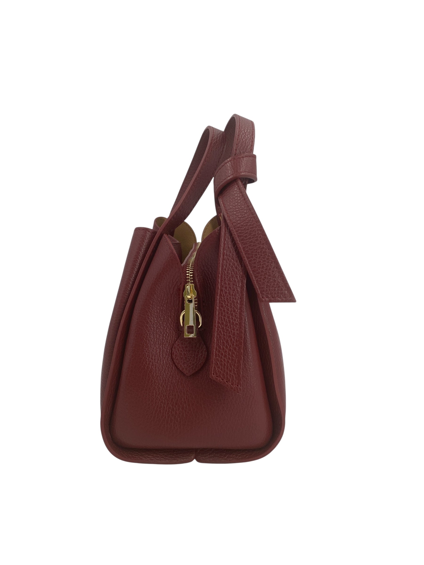 Colette – Women's handbag and shoulder bag in genuine Italian leather with double rigid handles