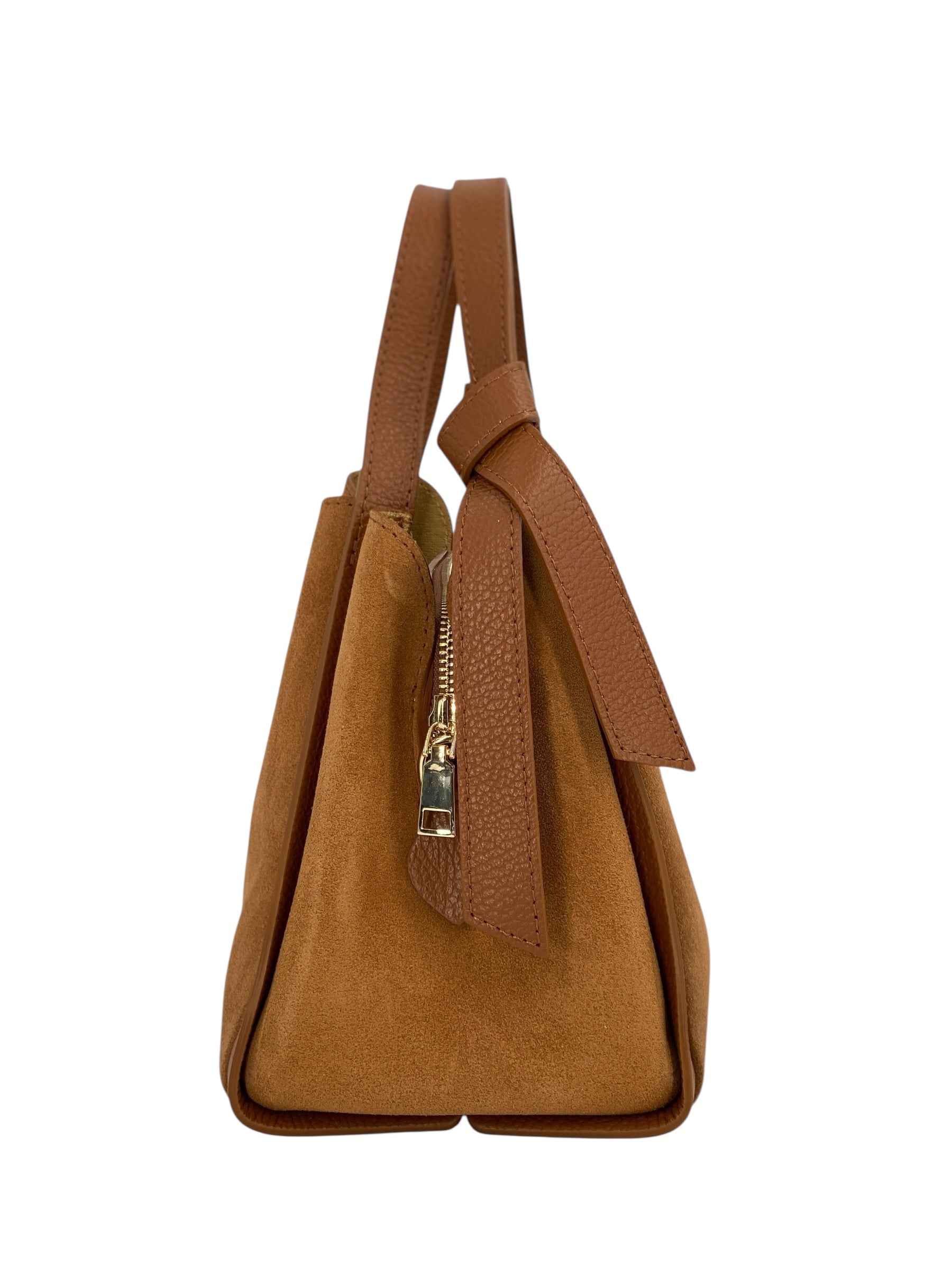 Colette – Women's handbag and shoulder bag in genuine Italian leather with double rigid handles